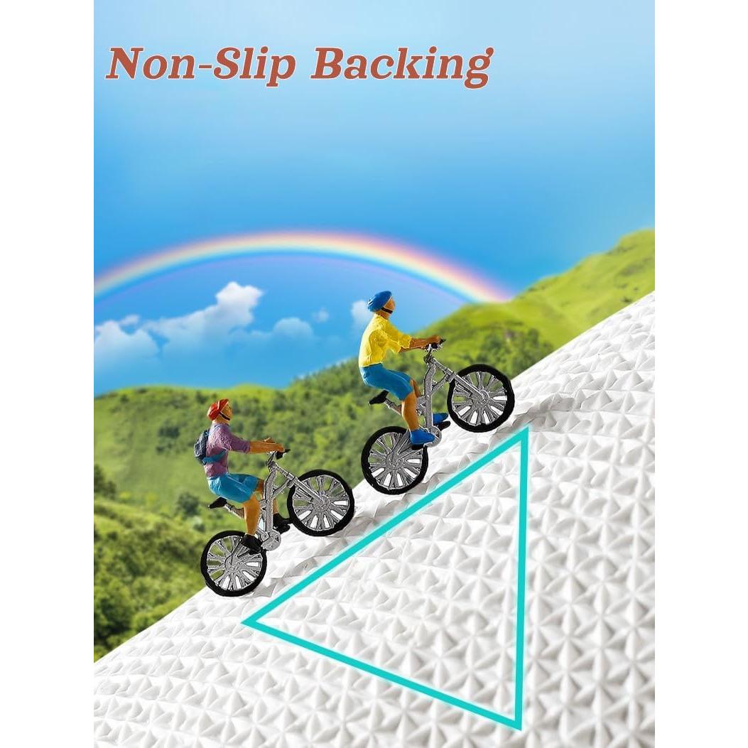 Alfombra de Baño Chic Glamour Floral 40.6x61 cm Antideslizante