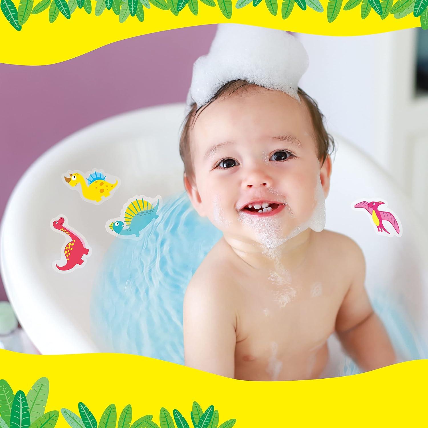 Calcomanías Antideslizantes Hebayy para Baño Dinosaurios 30 Pcs