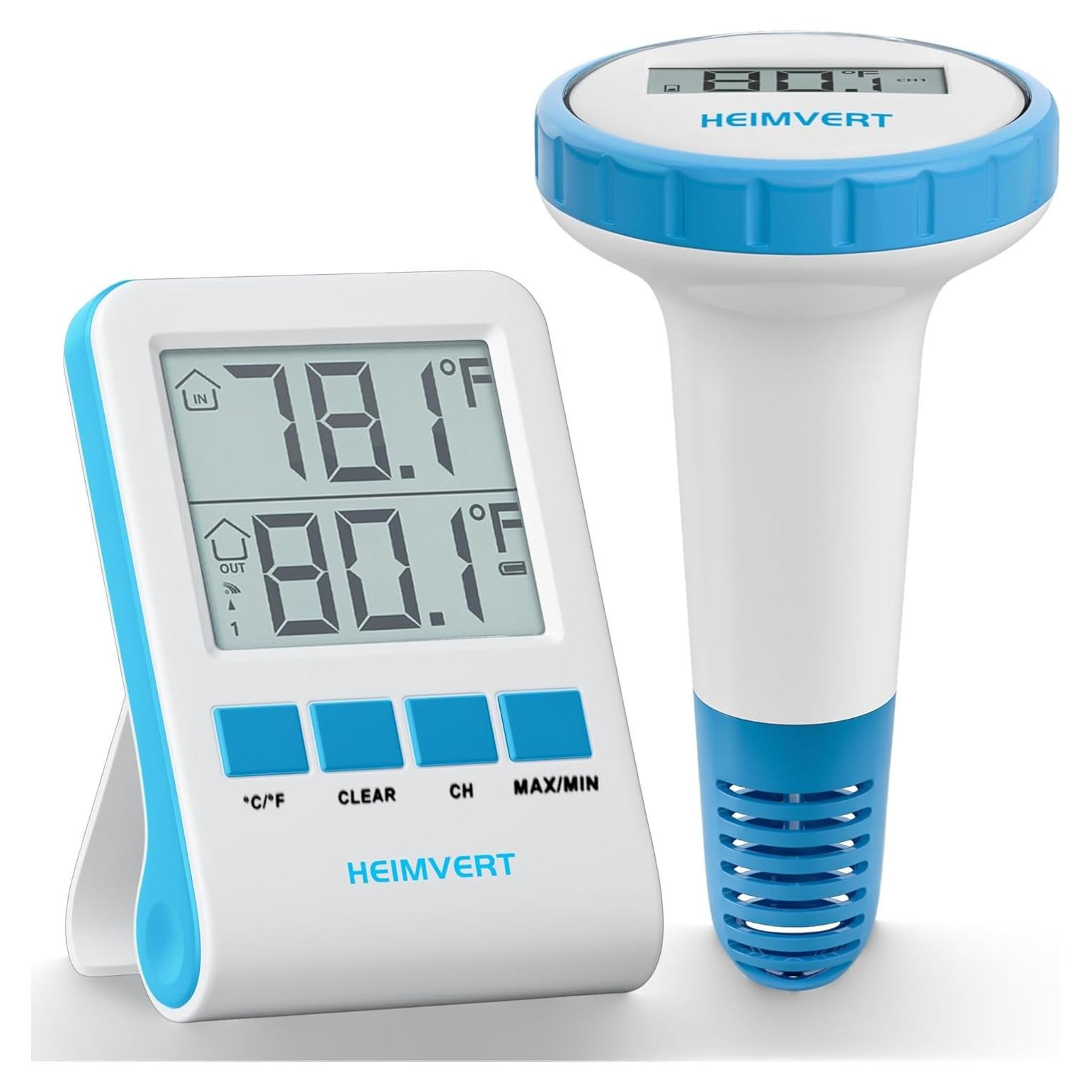 Termómetro Digital Flotante HEIMVERT para Piscina - IPX8