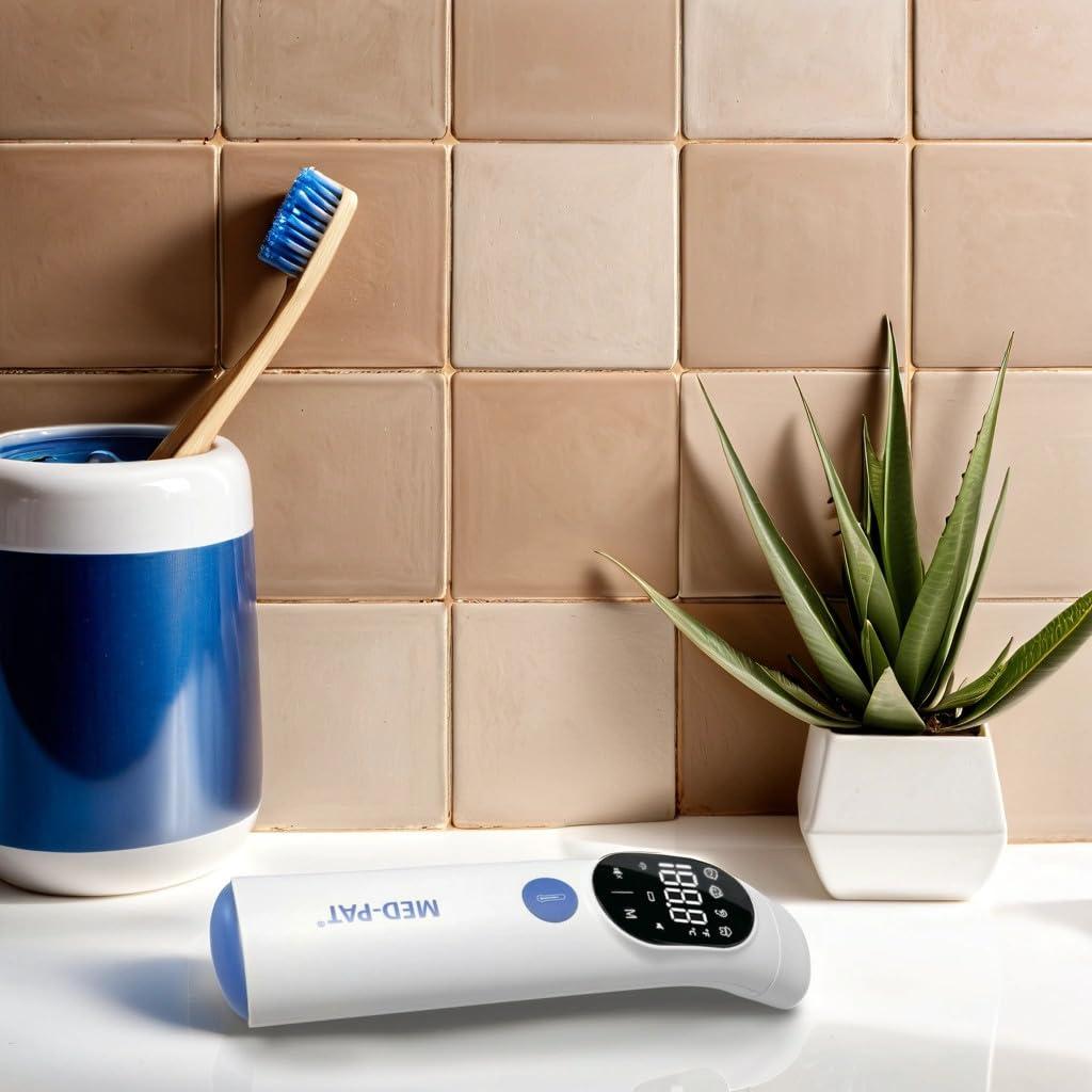 Termómetro Digital Infrarrojo Med-Pat TH-1 - 1 Segundo, Alerta de Fiebre
