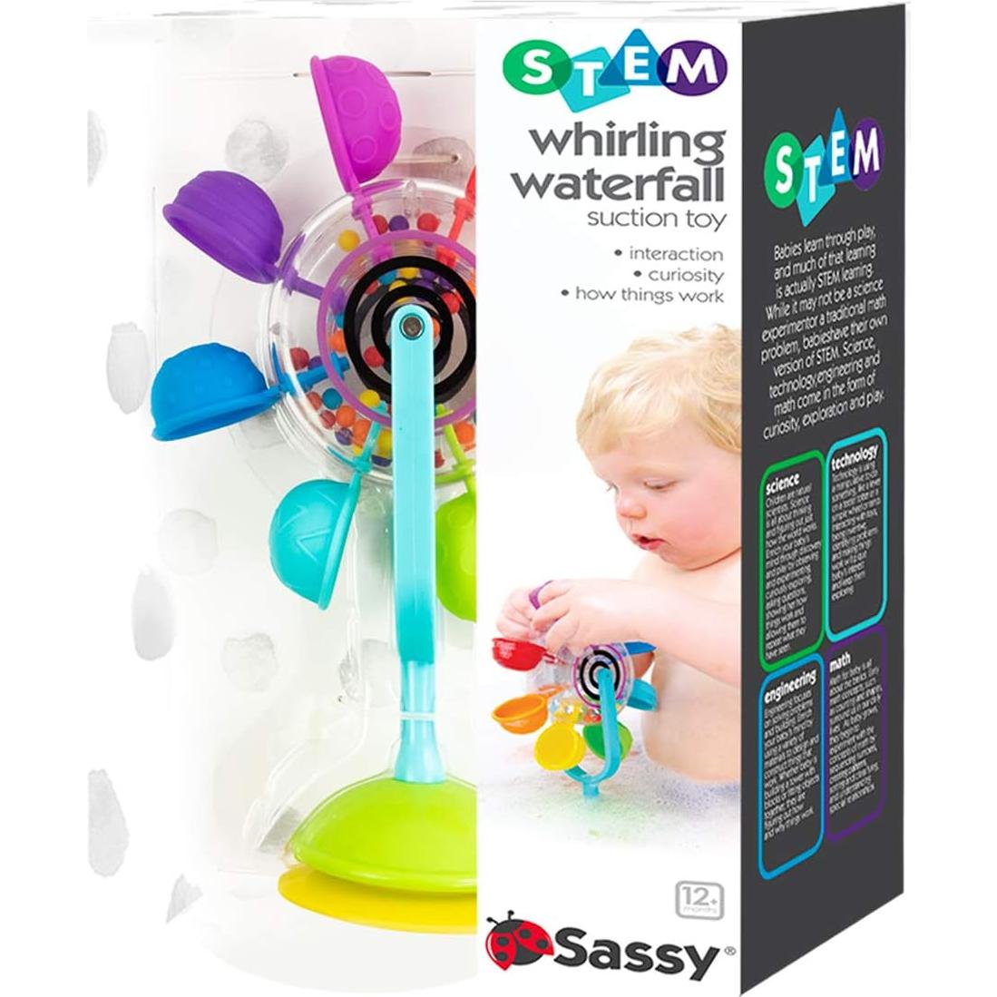 Juguete de Baño Sassy Cascada Giratoria 12+ Meses