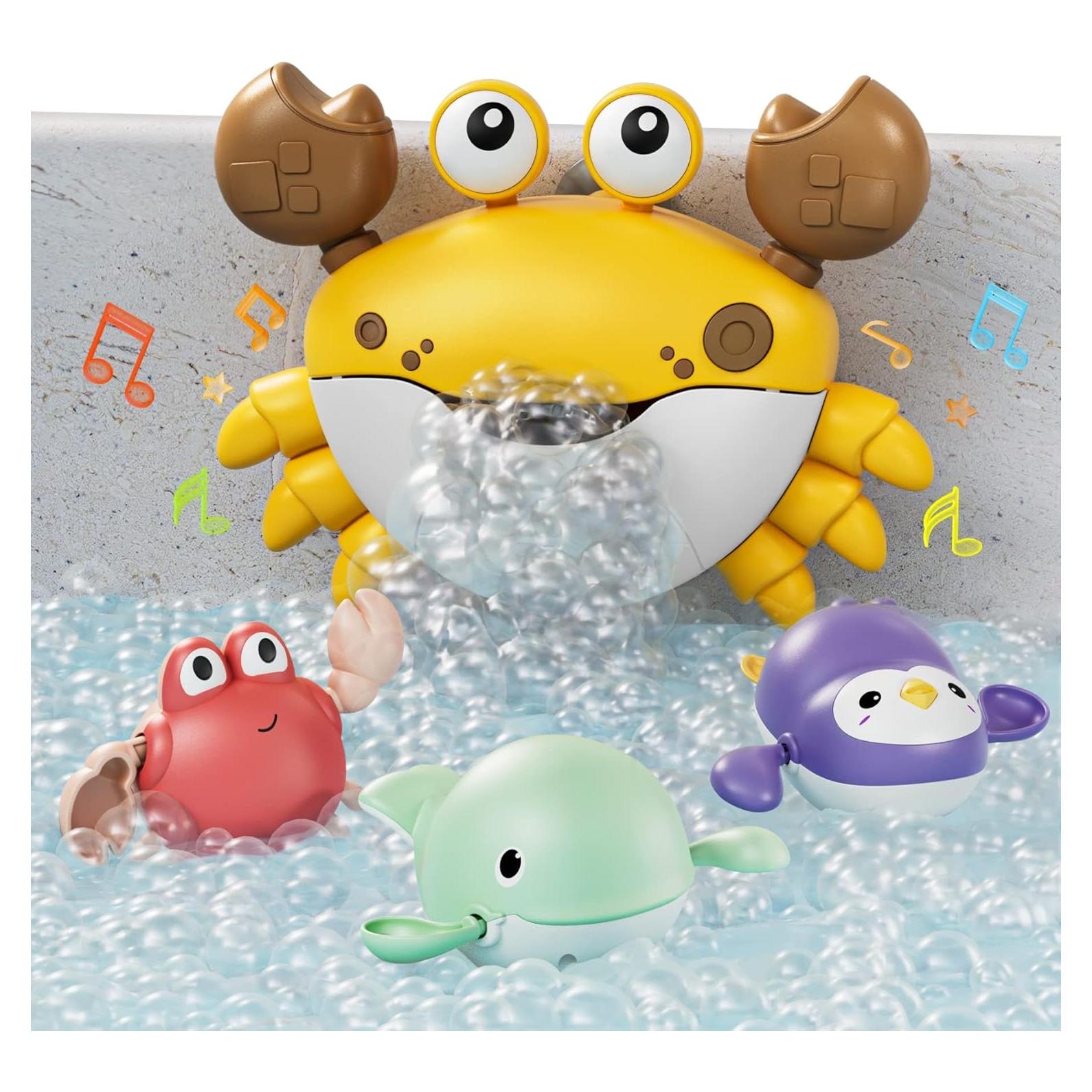 Juguete de baño TUMAMA con burbujas y música - 4 piezas