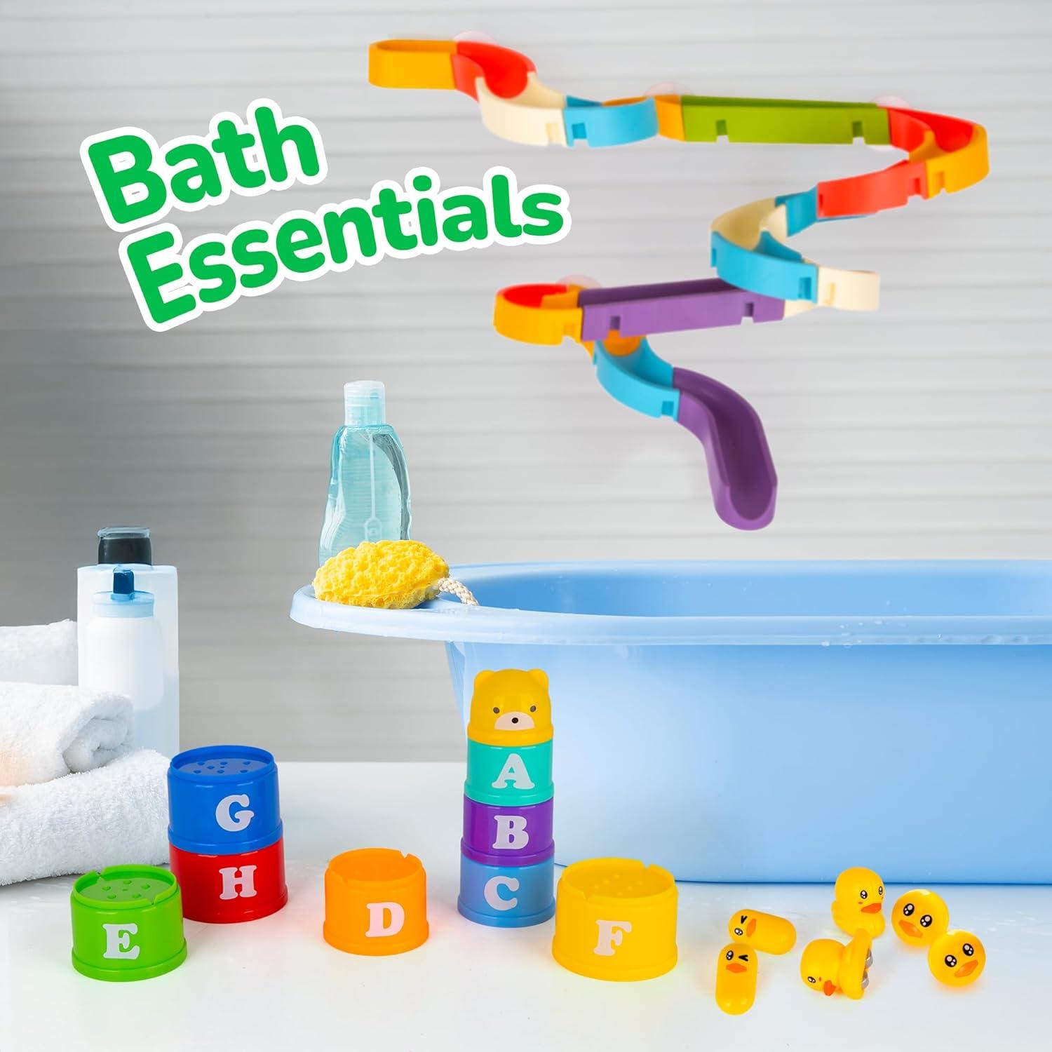 Set de Juguetes de Baño ArtCreativity con Patos y Tazas Apilables