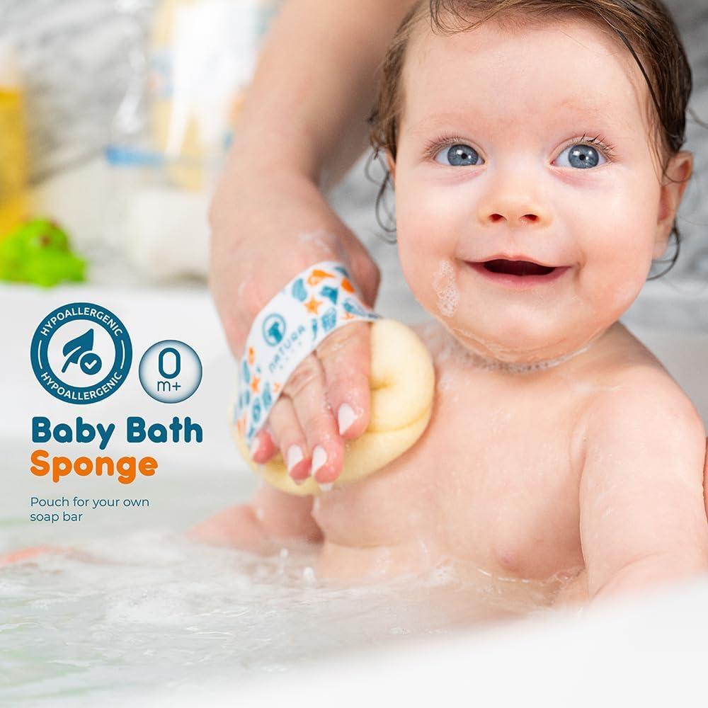 Esponja Natural Hipoalergénica Natura para Bebés - Ultra Suave