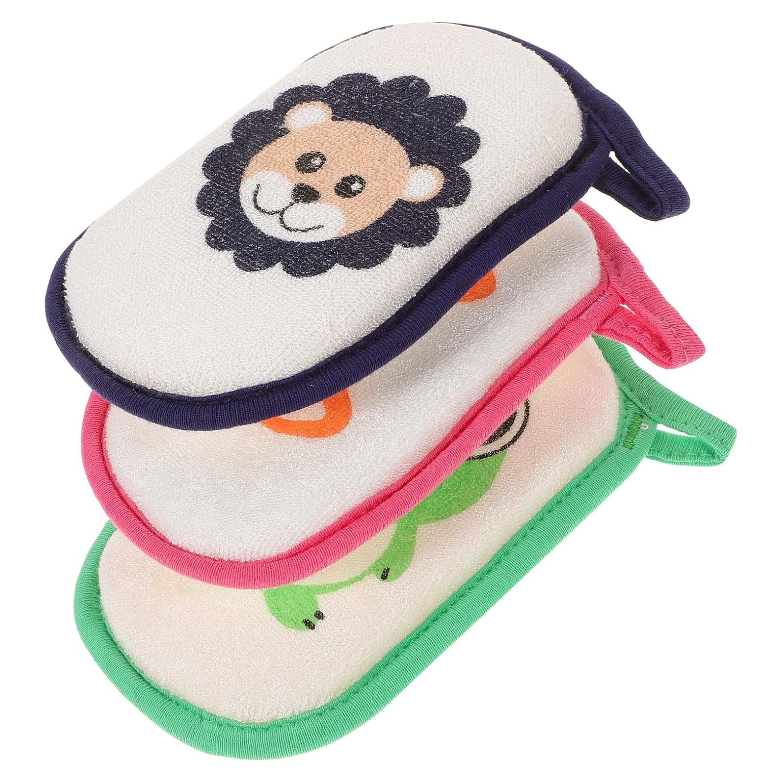 Esponjas de Baño para Bebés Healifty - 3 Piezas Suaves