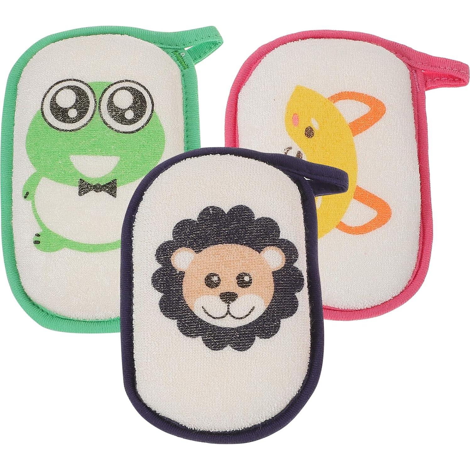 Esponjas de Baño para Bebés Healifty - 3 Piezas Suaves