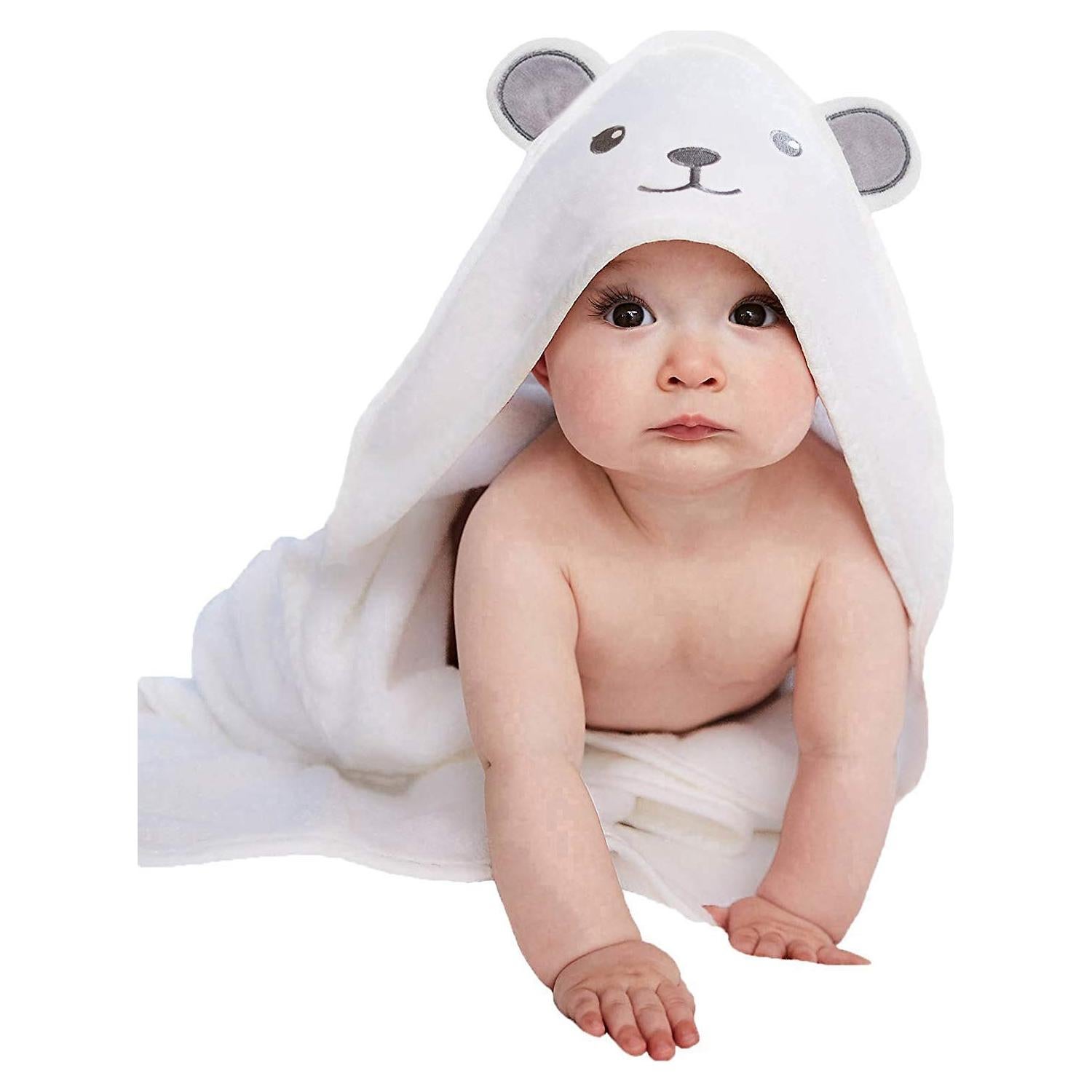 Toalla con Capucha HIPHOP PANDA - Rayón Bambú 76.2x76.2 cm