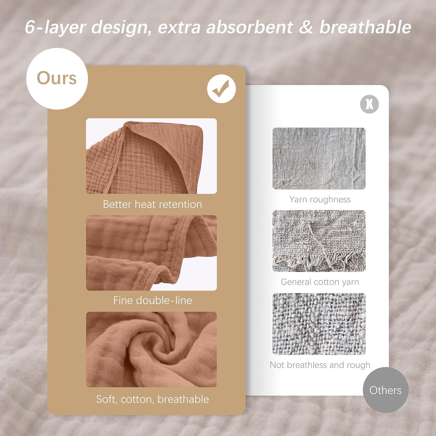 Toallas de Baño con Capucha DOLPHIN DULCE 100% Algodón 81x81 cm