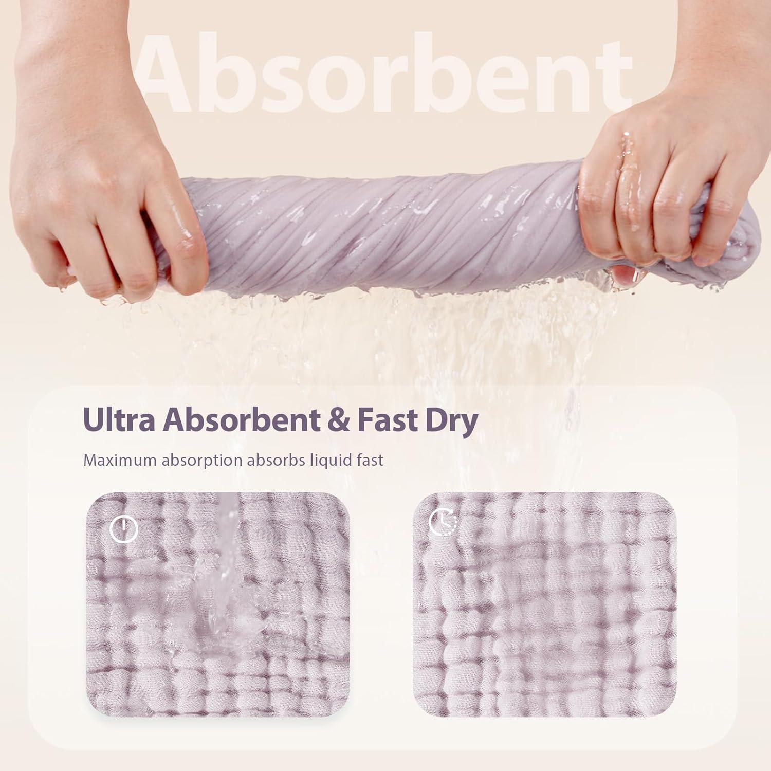 Toallas con Capucha Unnivoll para Bebés 81x81 cm - Paquete de 2