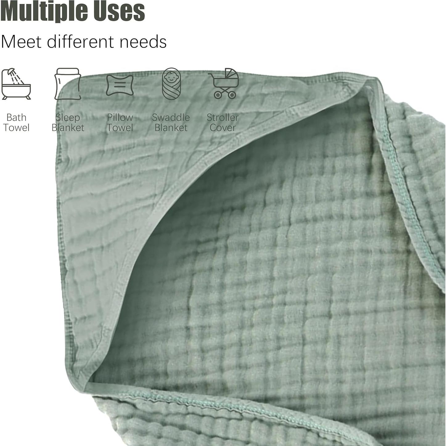 Paquete de 2 Toallas con Capucha Spotted Play 81x81cm Algodón