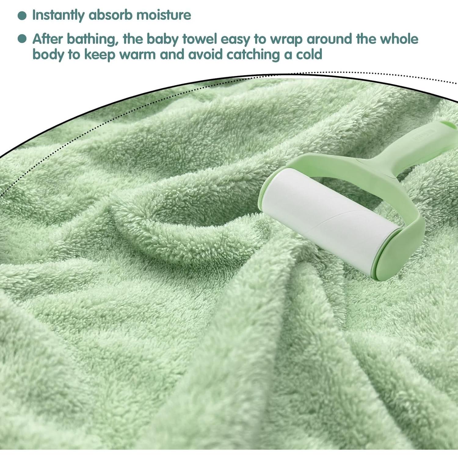 Toallas de Baño para Bebé con Capucha TMIELYBS 4 Pack Suaves