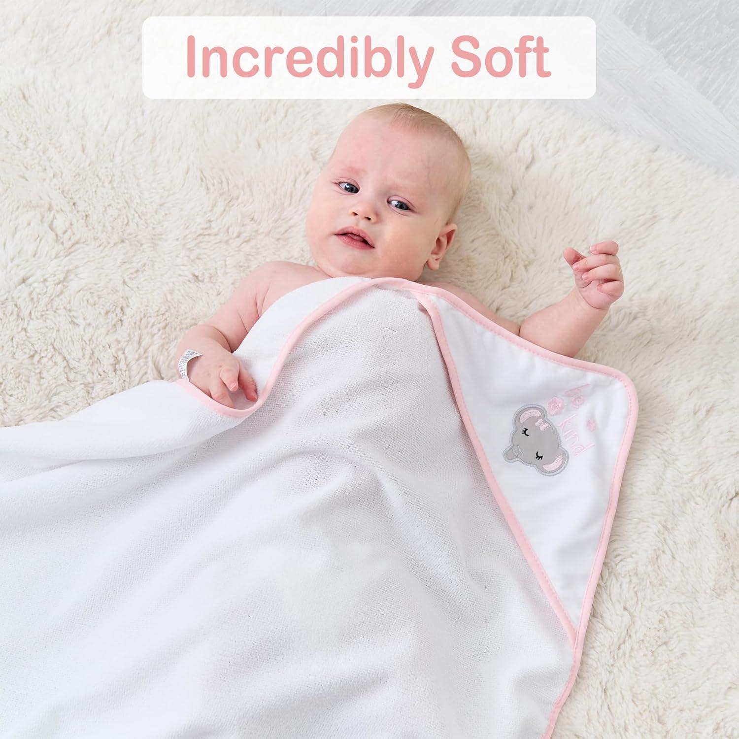 Conjunto de Toallas con Capucha Viviland 6 Piezas Microfibra