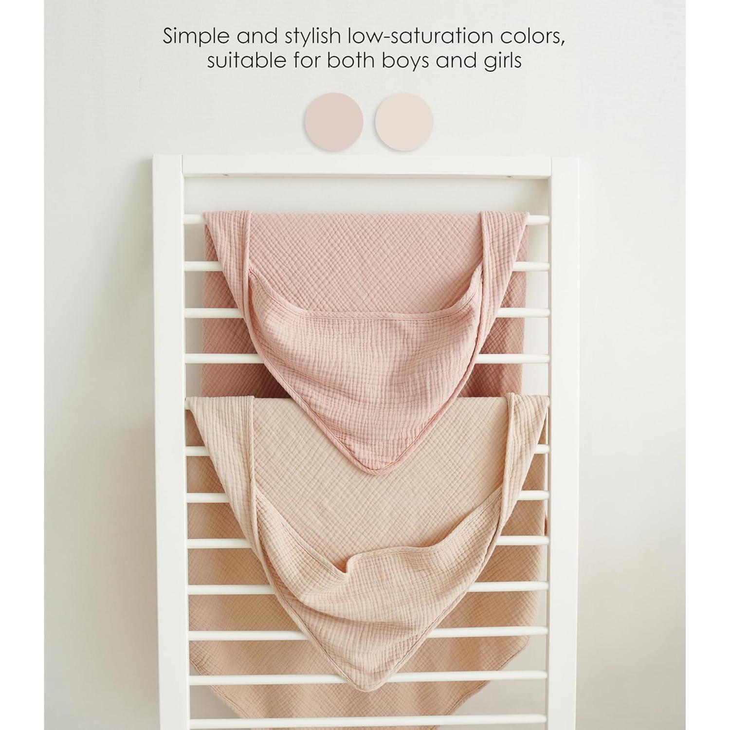 Toallas de baño con capucha MairMore 100% algodón 81x81 cm