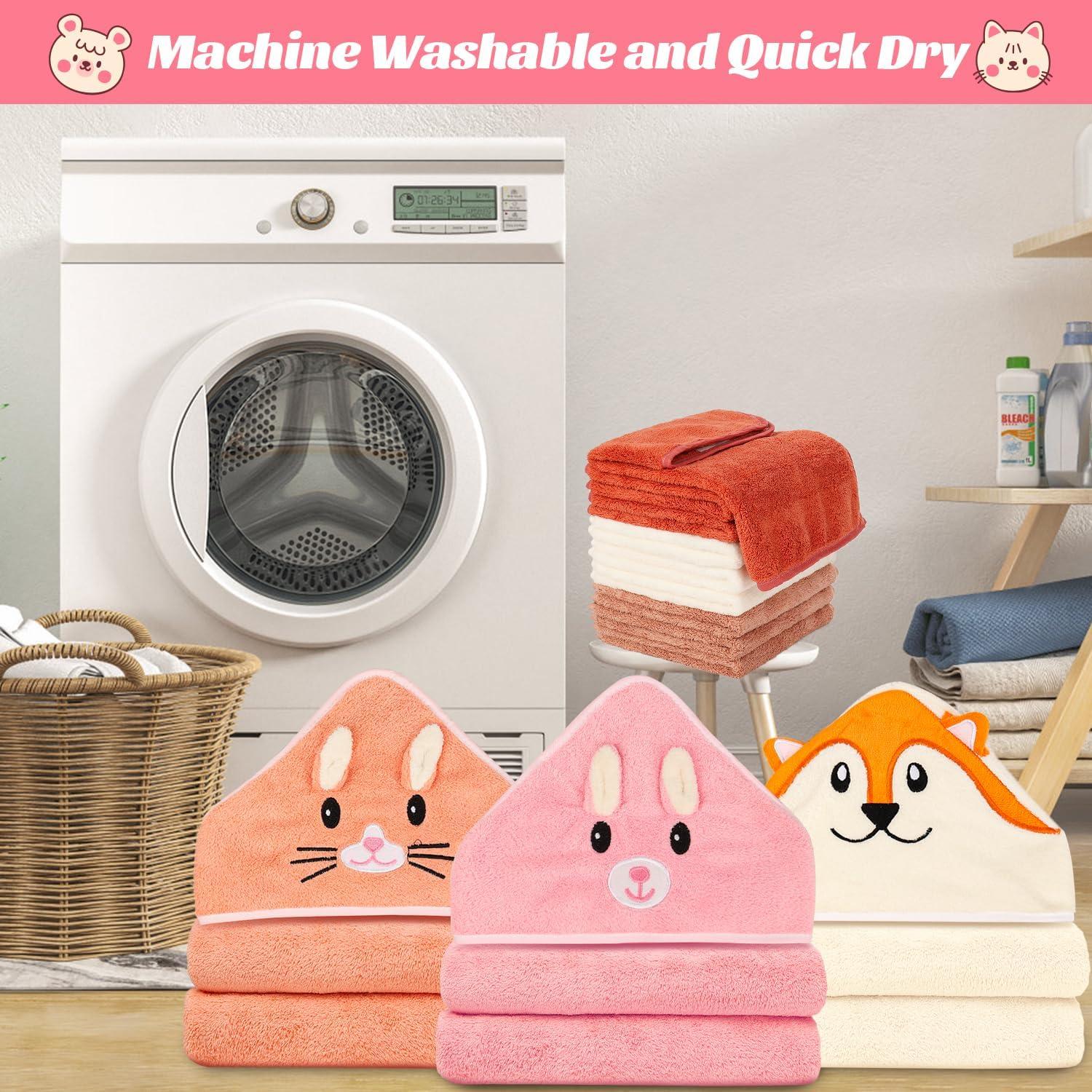 Toallas con Capucha para Bebés Sublaga - 12 Piezas 80x80 cm