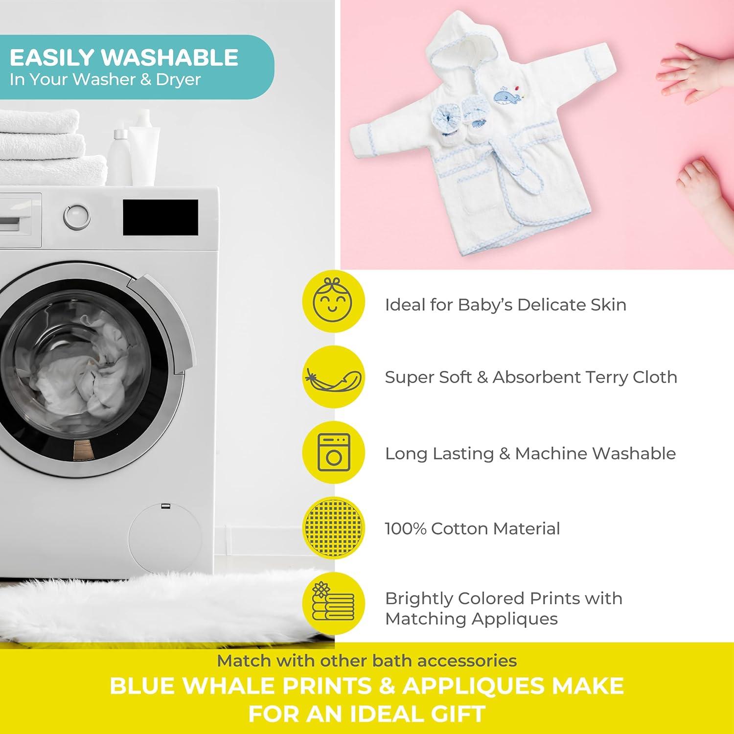 Bata de baño con capucha Spasilk para bebés 0-9 meses