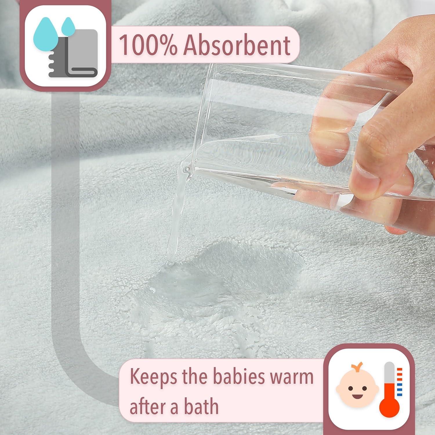 Bata de Baño Elefante Mr. Pen para Bebé 0-9 Meses