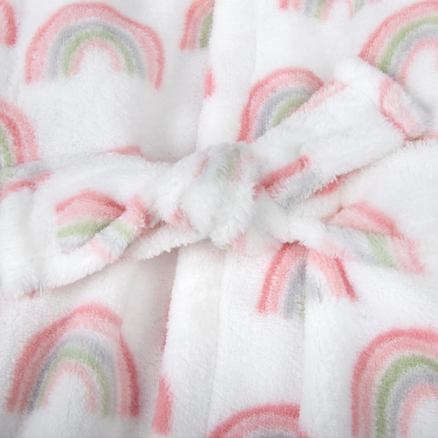Bata de baño para bebés A.D. Sutton 0-9 meses Arcoíris Radiante