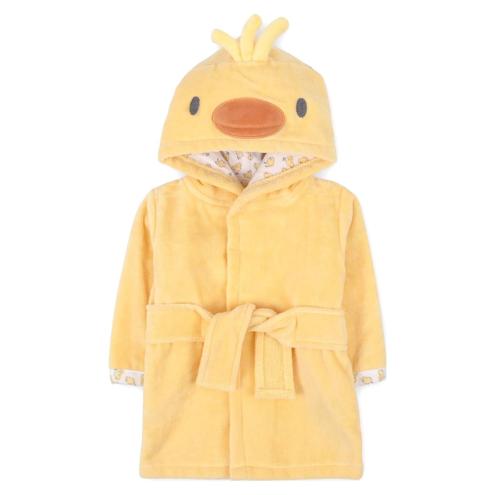 Bata de Baño Unisex Esenciales para Bebés Patito 0-9 Meses