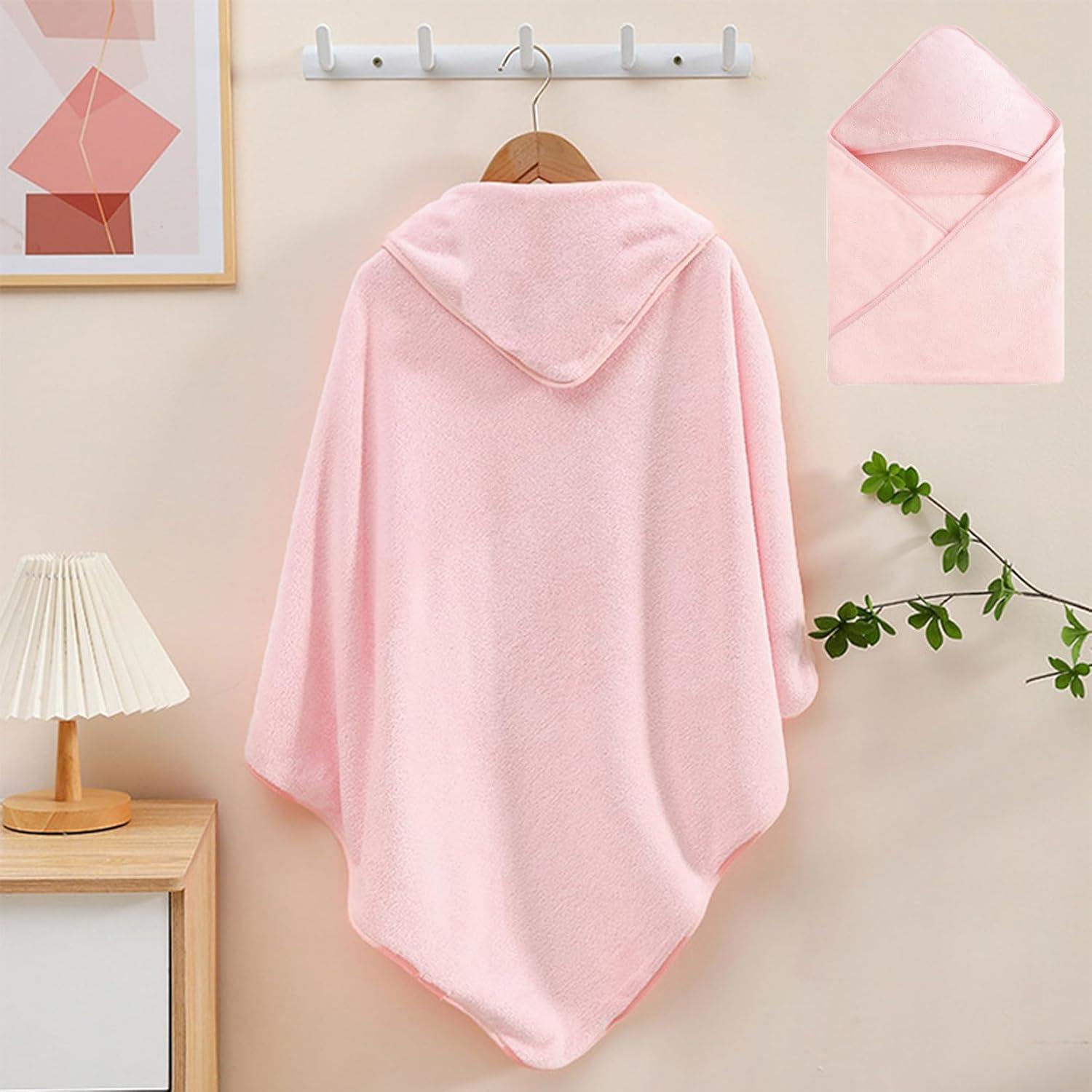 Toalla con Capucha para Bebés IFaryMes Sakura Rosa 80x80cm