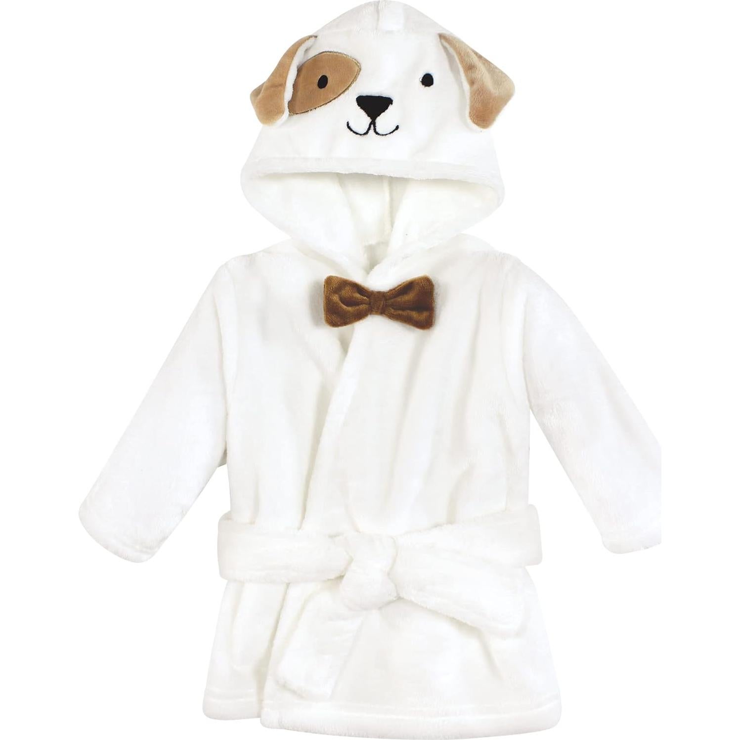 Hudson Baby Set de Bata de Baño y Juguete de Peluche Unisex