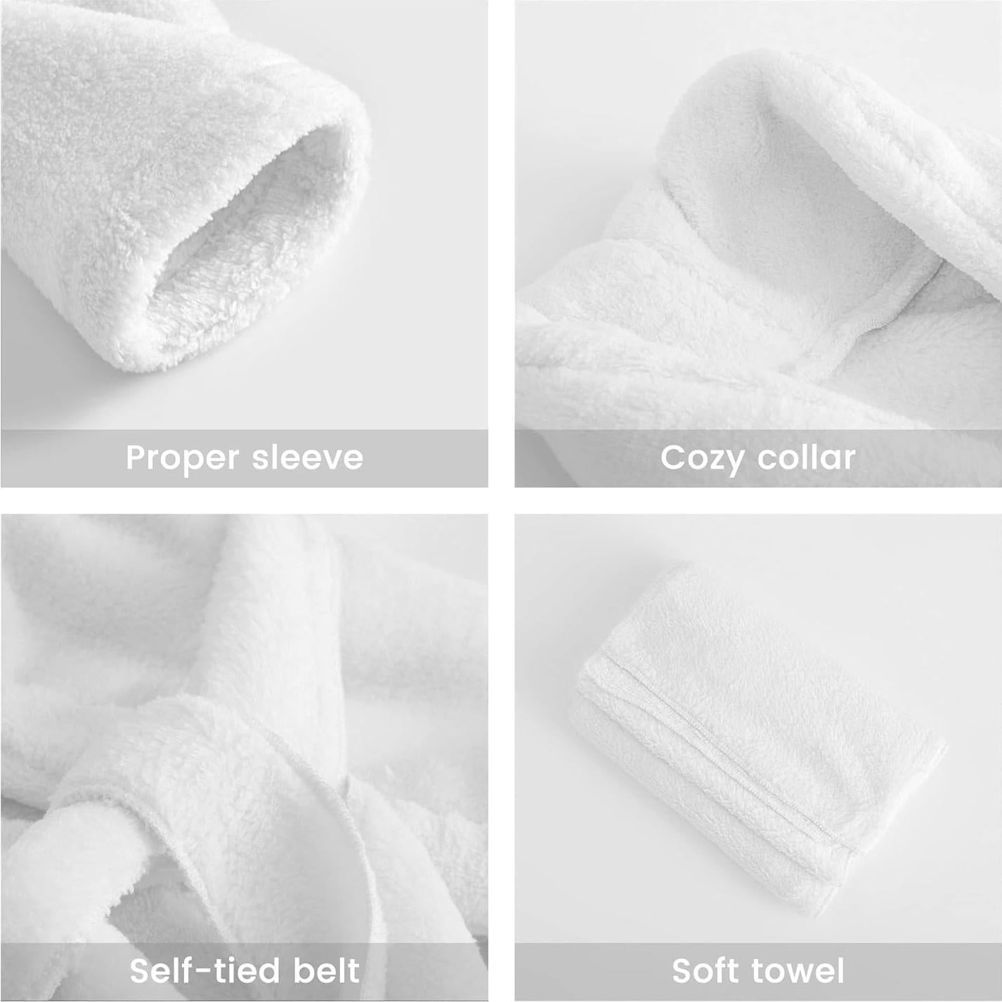 Bata de Fotografía para Bebés M&G Casa - Blanco 0-6 Meses