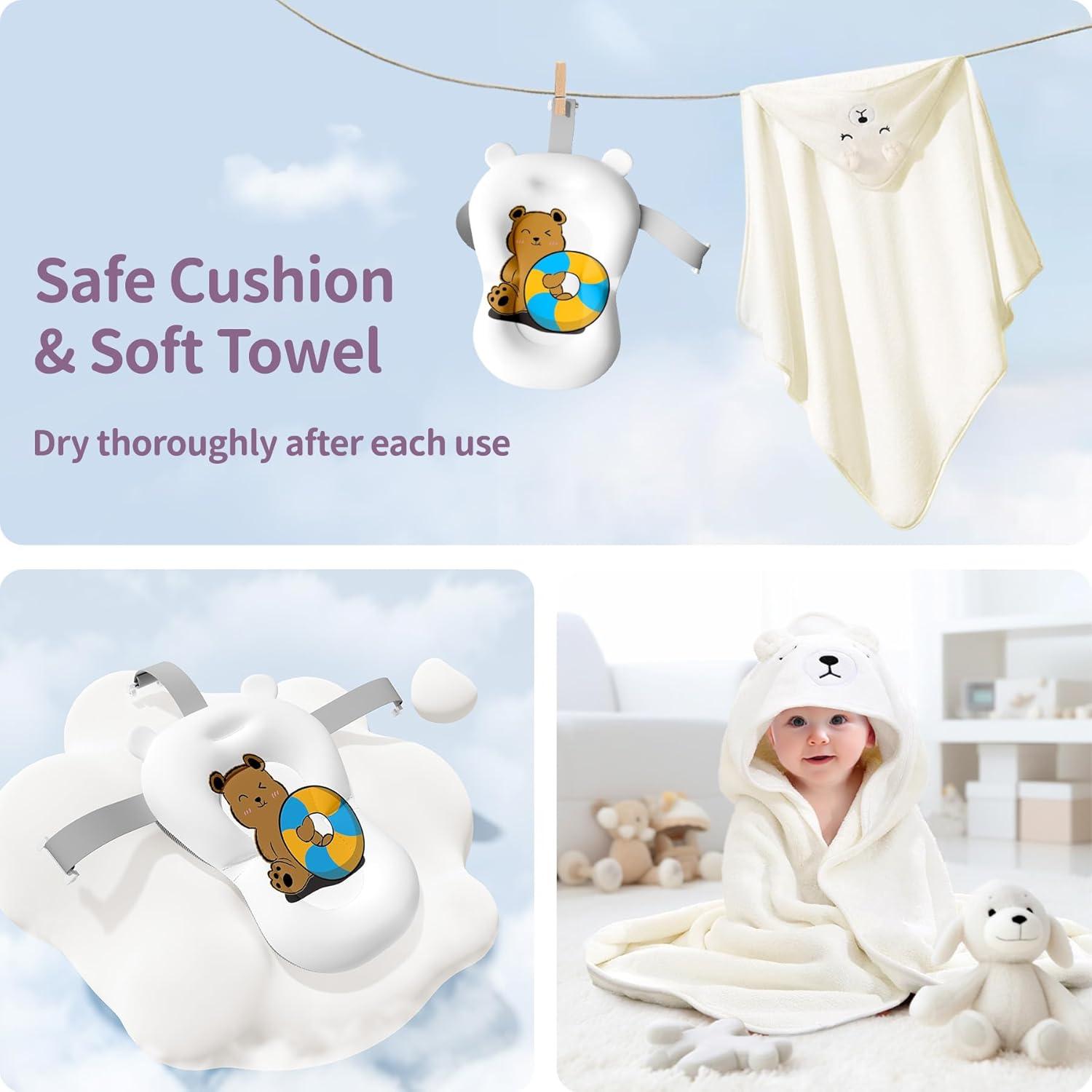 Bañera Plegable para Bebés Kerbwry Gris 0-18 Meses