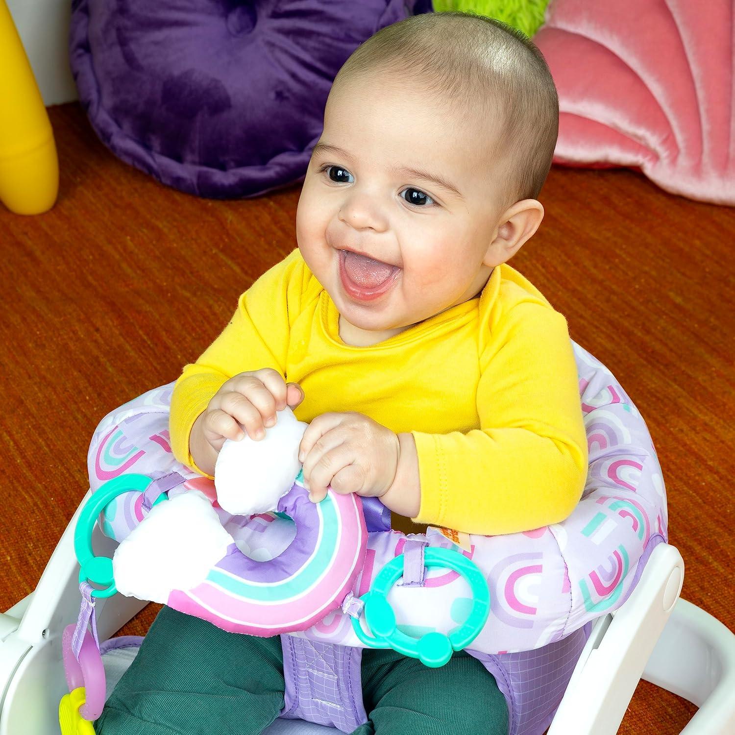 Asiento de Suelo para Bebés Bright Starts Learn-to-Sit 2 Posiciones
