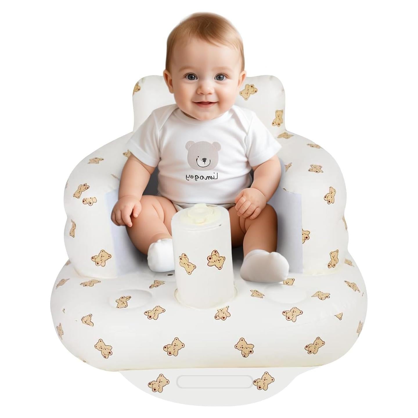 Asiento Inflable para Bebés AirSwim Oso - 0.20 kg, 15 kg max