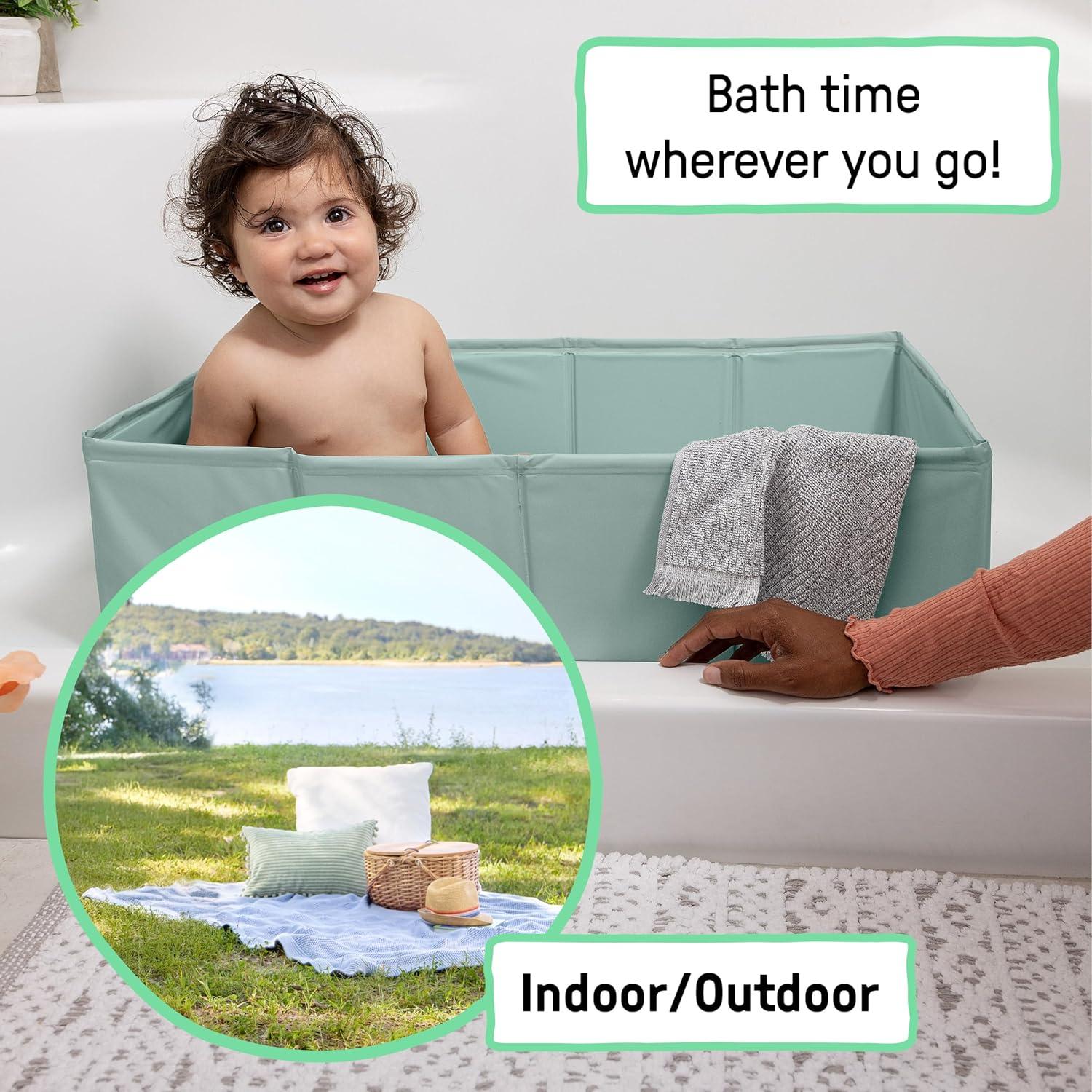 Bañera Plegable Tuckaway Ingenuity para Niños 12M-5A