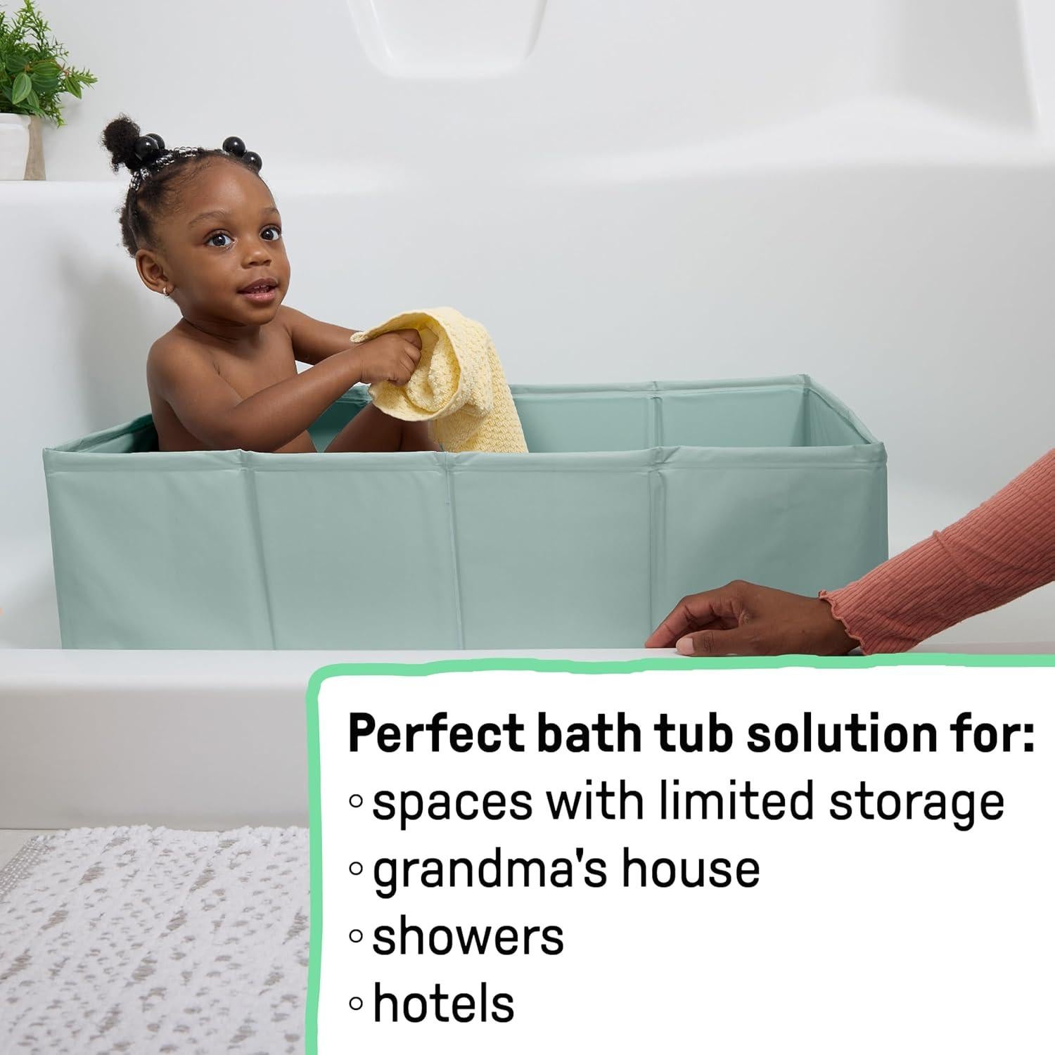 Bañera Plegable Tuckaway Ingenuity para Niños 12M-5A