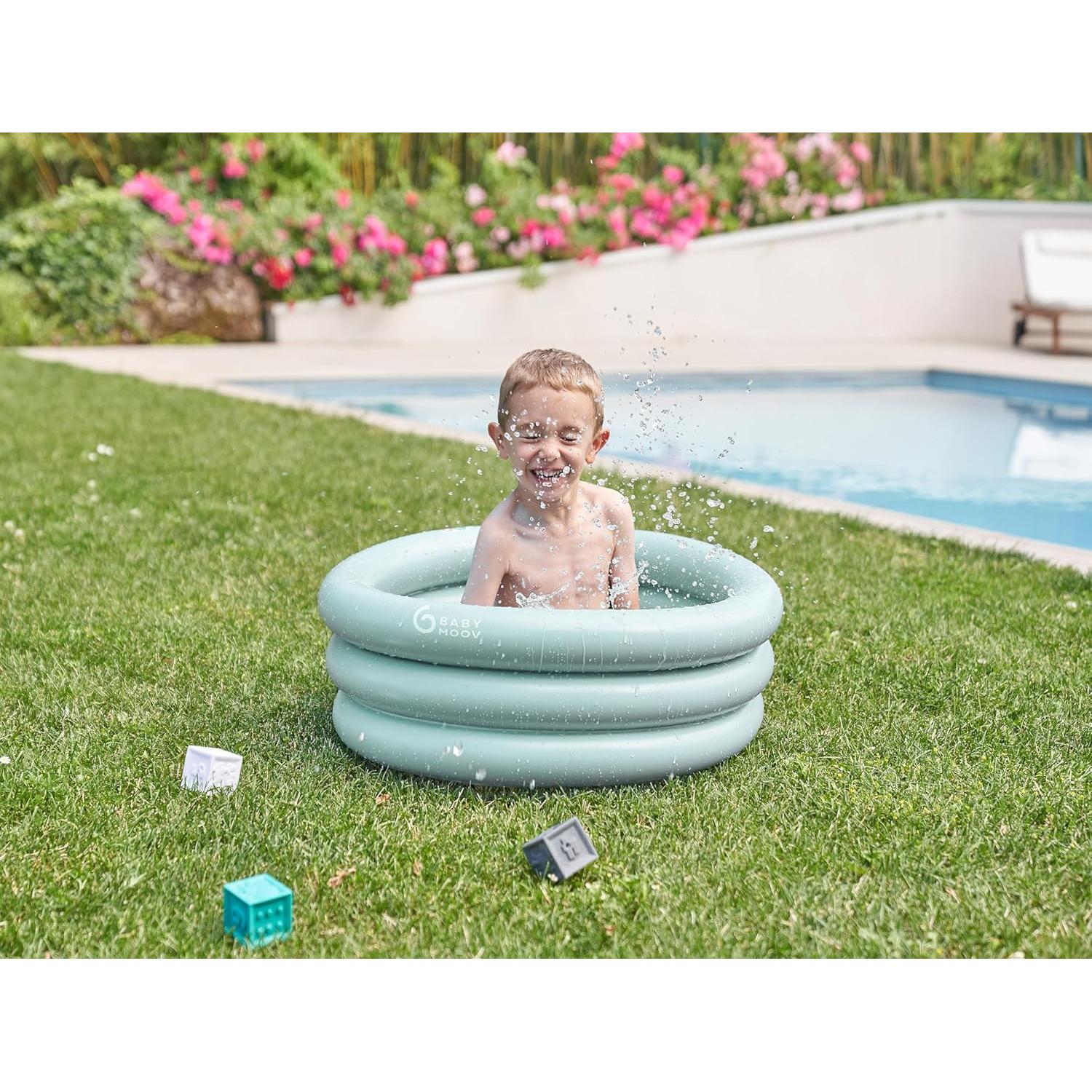 Bañera Inflable Babymoov Aquadots 3 en 1 - Portátil y Segura