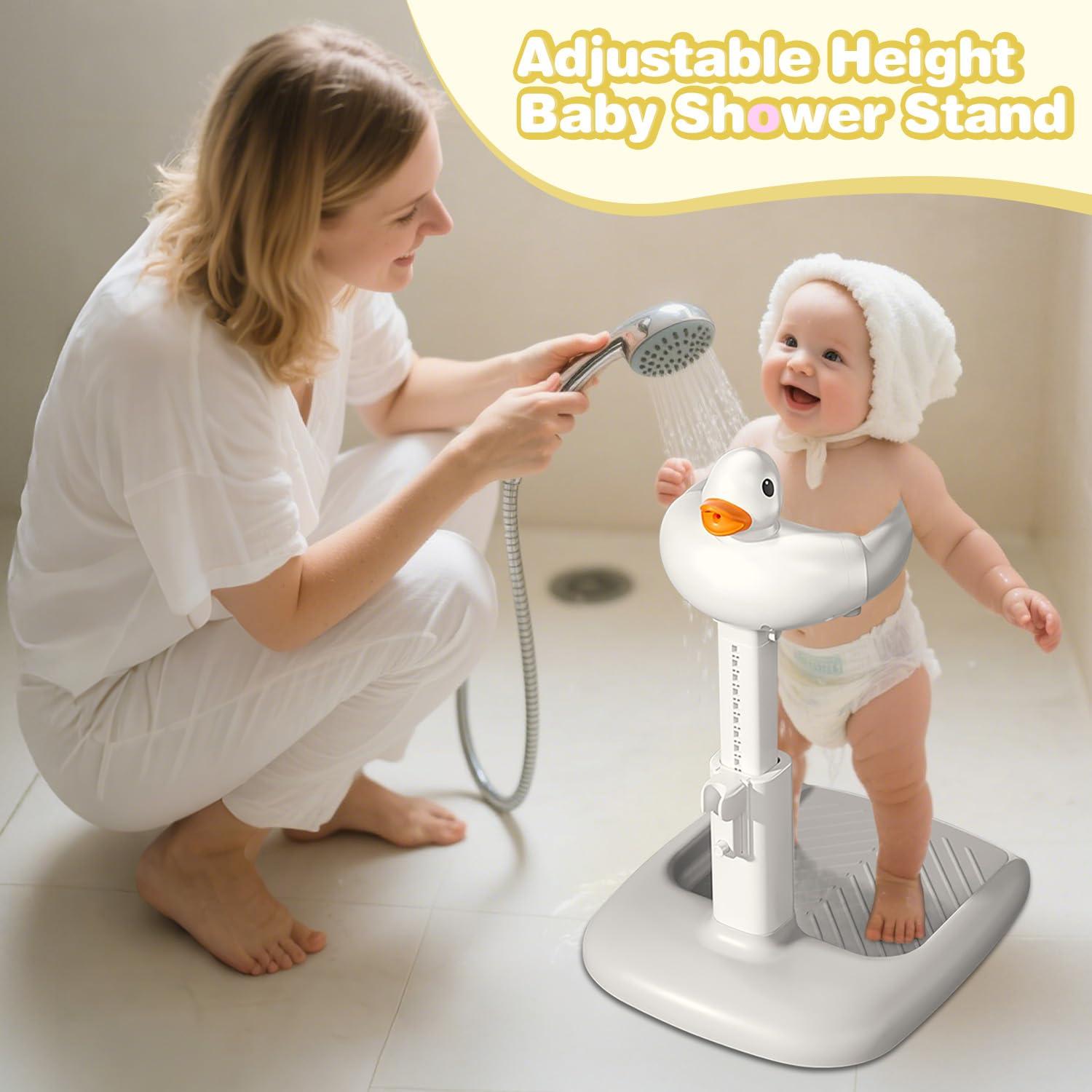 Bañera para Bebés LAIKORE con Soporte Ajustable Gris