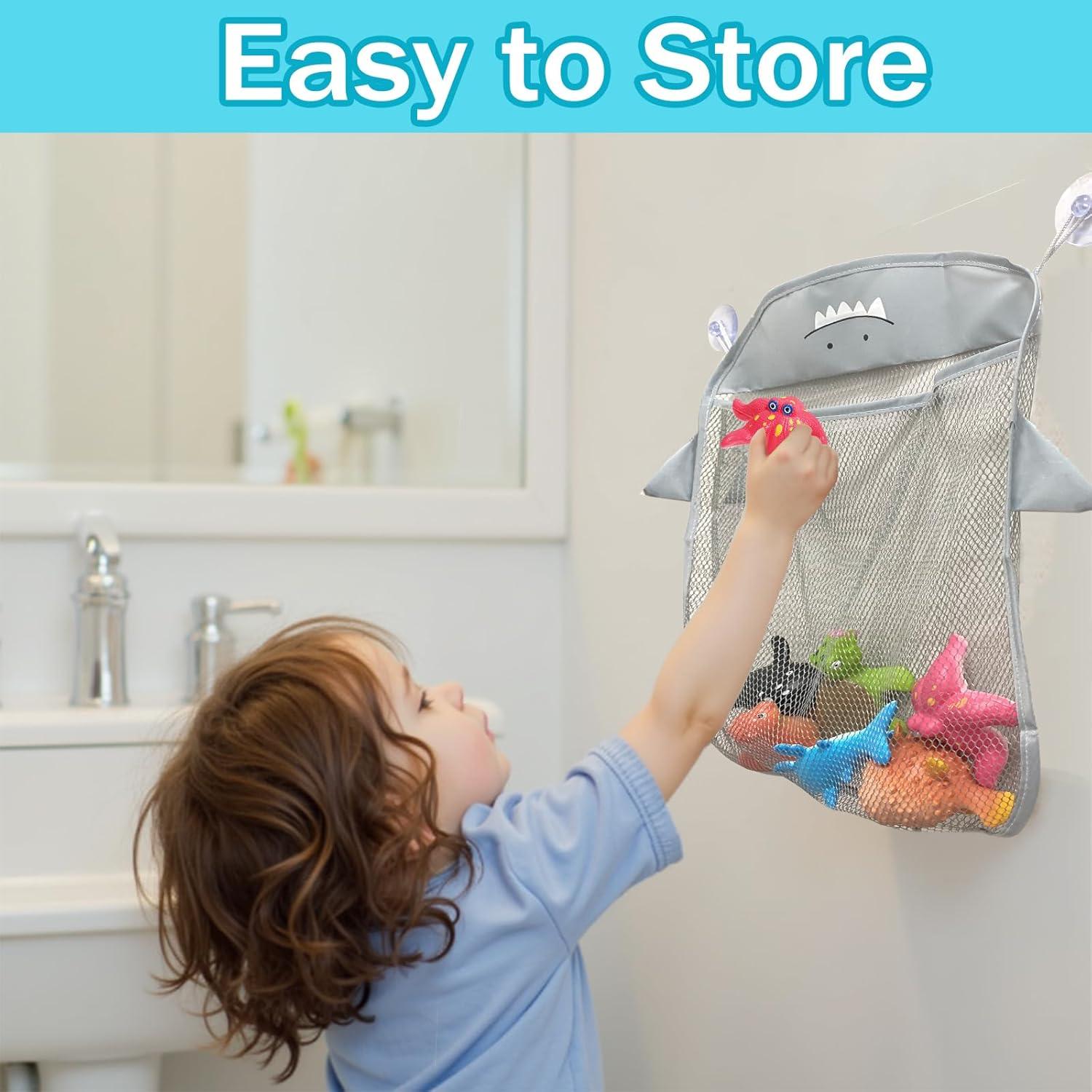 Juguetes de baño Tidesiok sin agujeros para niños 1-3 años