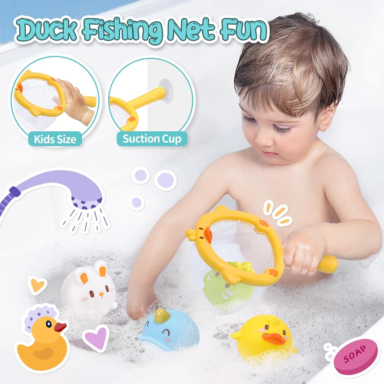 Juguetes de Baño Cute Stone para Bebés - Flotantes y Educativos