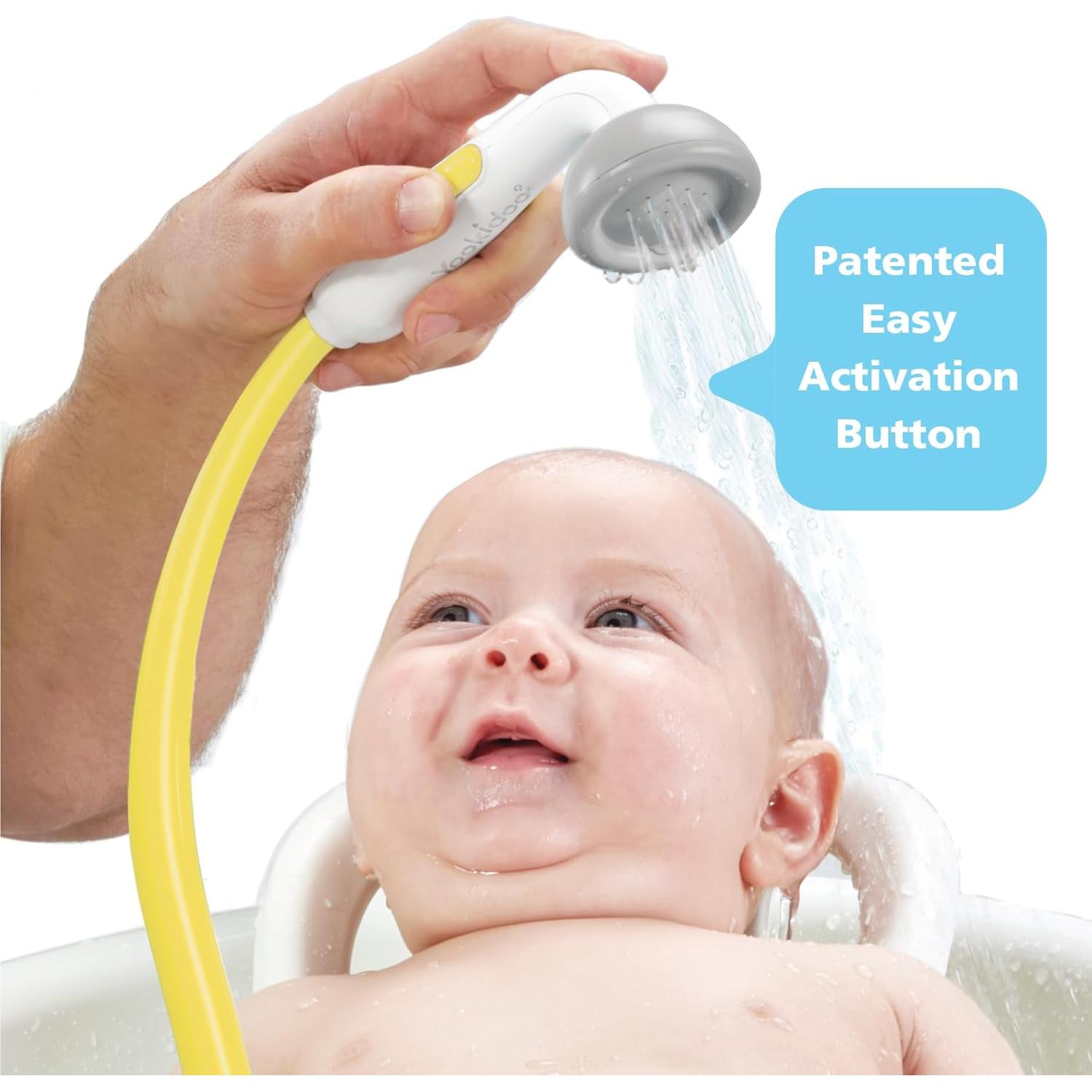 Cabezal de Ducha para Bebé Yookidoo - Elefante con Control de Flujo