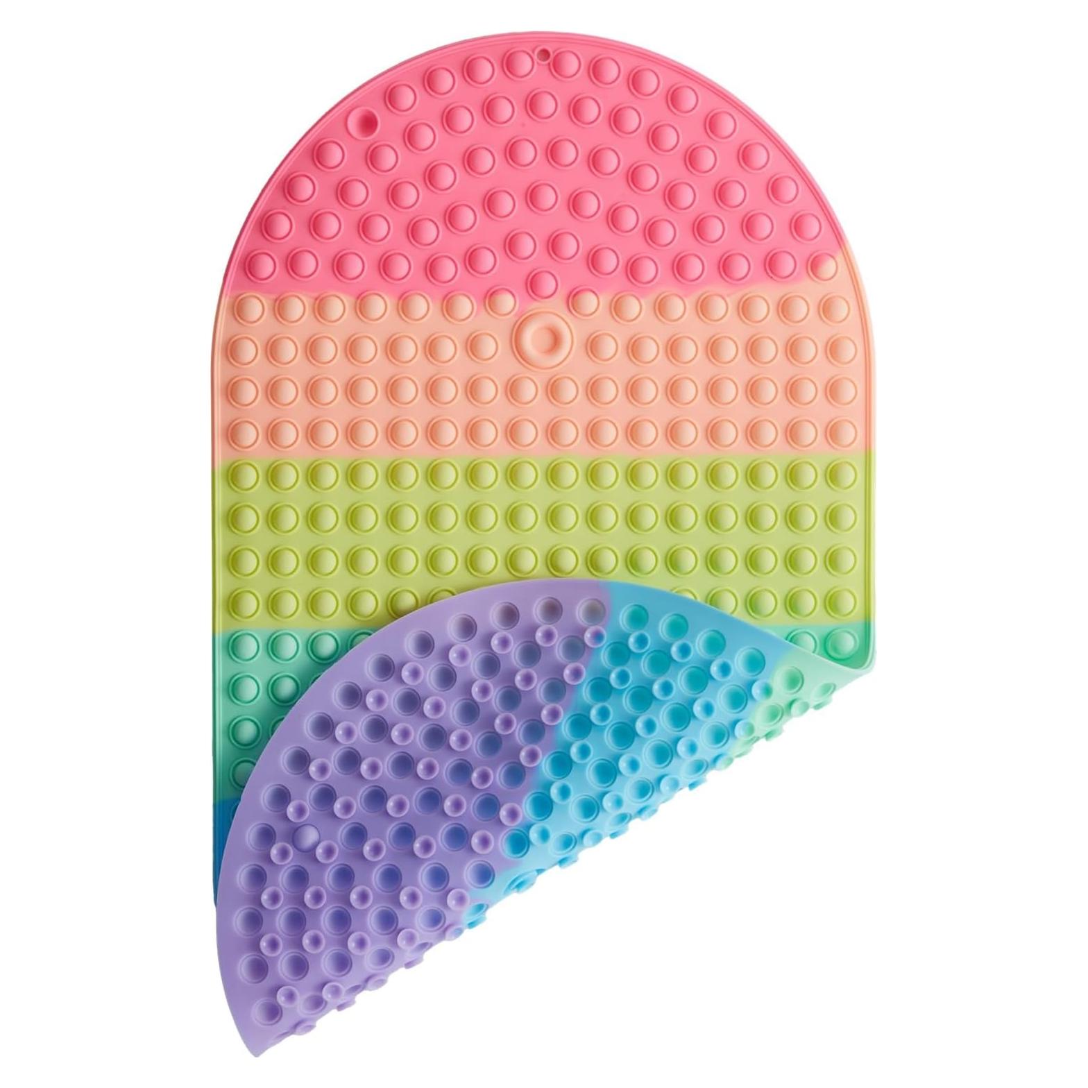 Alfombrilla de Baño Antideslizante Joiyota Arcoíris 68.58x38.1 cm