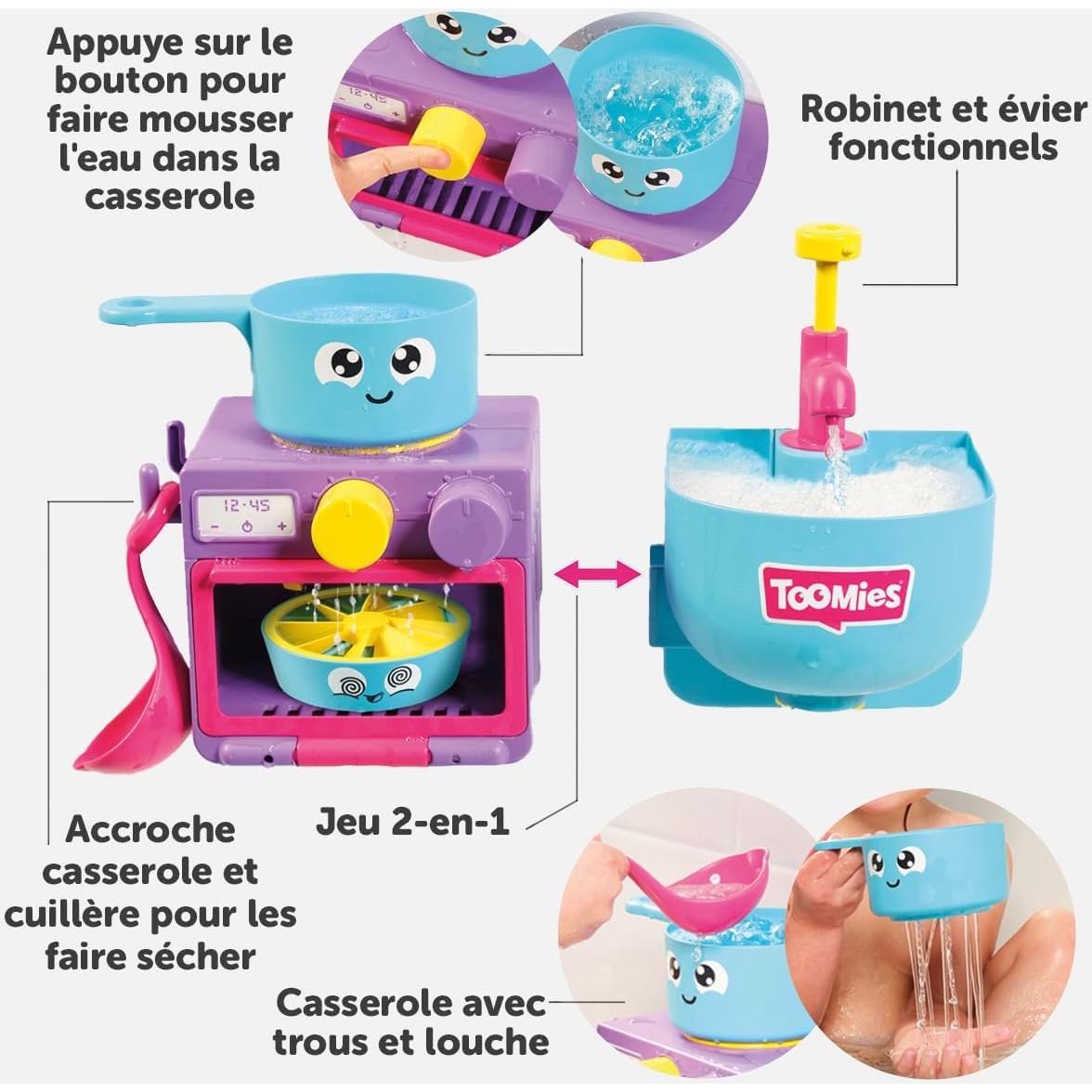 Cocina Burbuja y Horno Toomies E73264 para Niños 18+ Meses