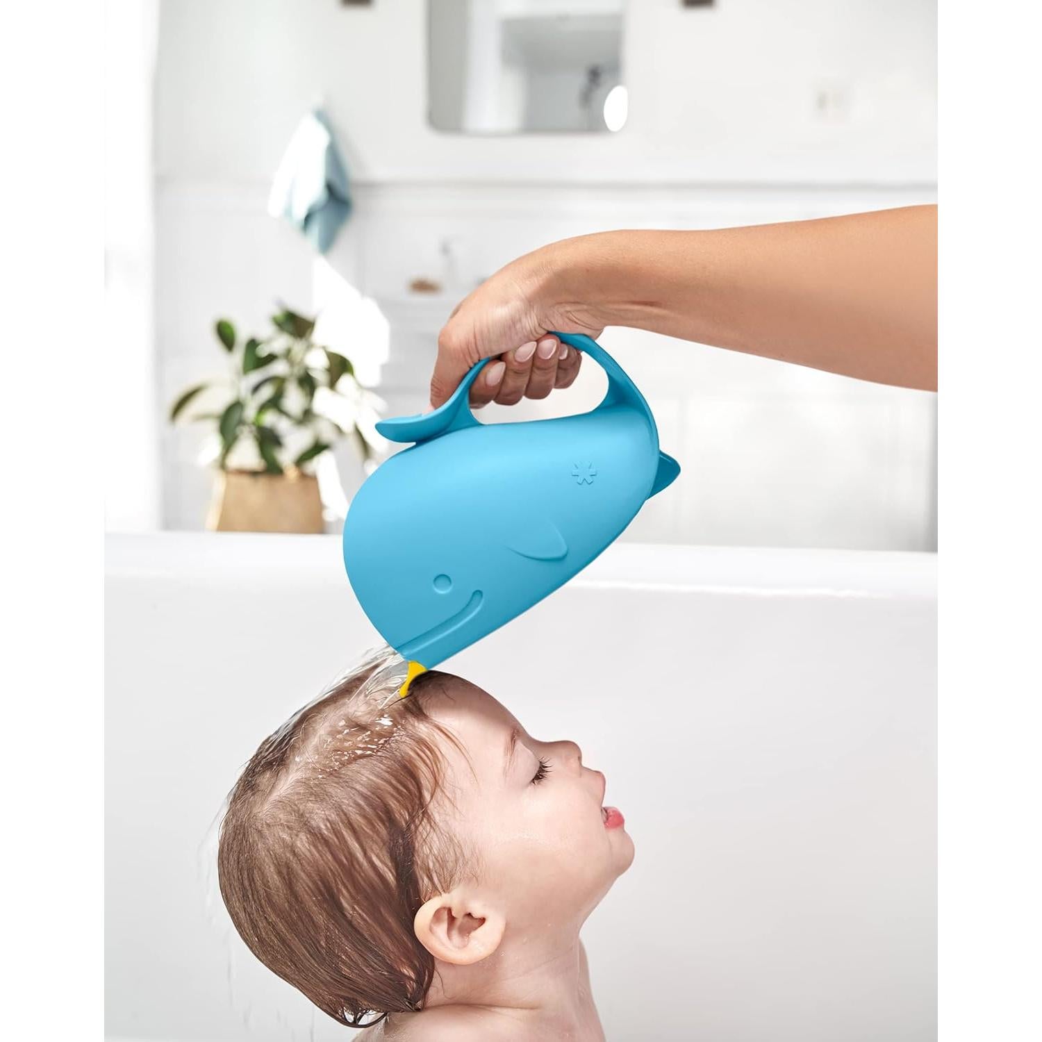 Taza de Enjuague para Baño Skip Hop MOBY Azul 710 mL