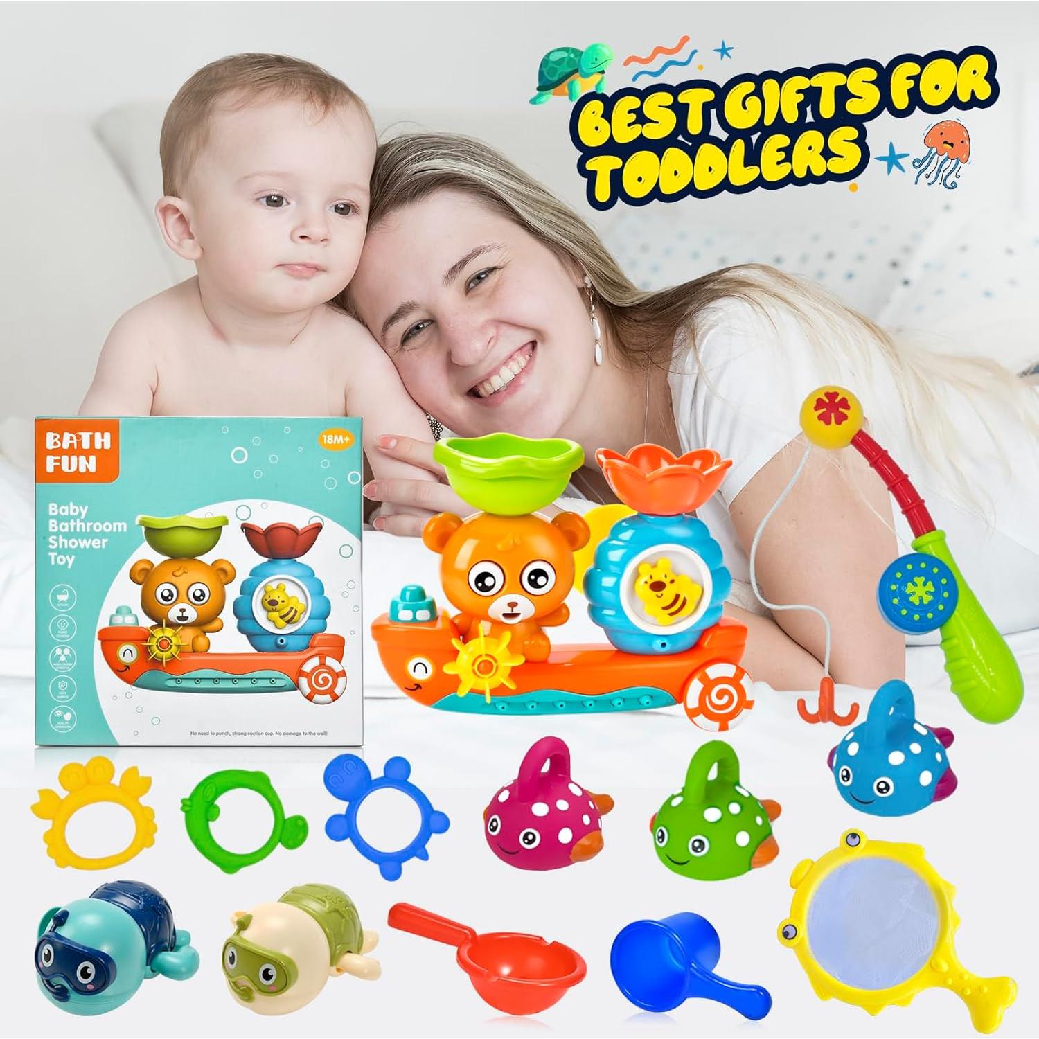 Set de Juguetes de Baño GOODLOGO para Niños 1-3 Años