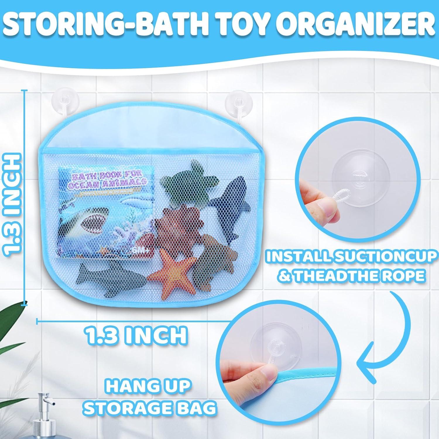 Paquete de 6 Juguetes de Baño Iluminados KarberDark