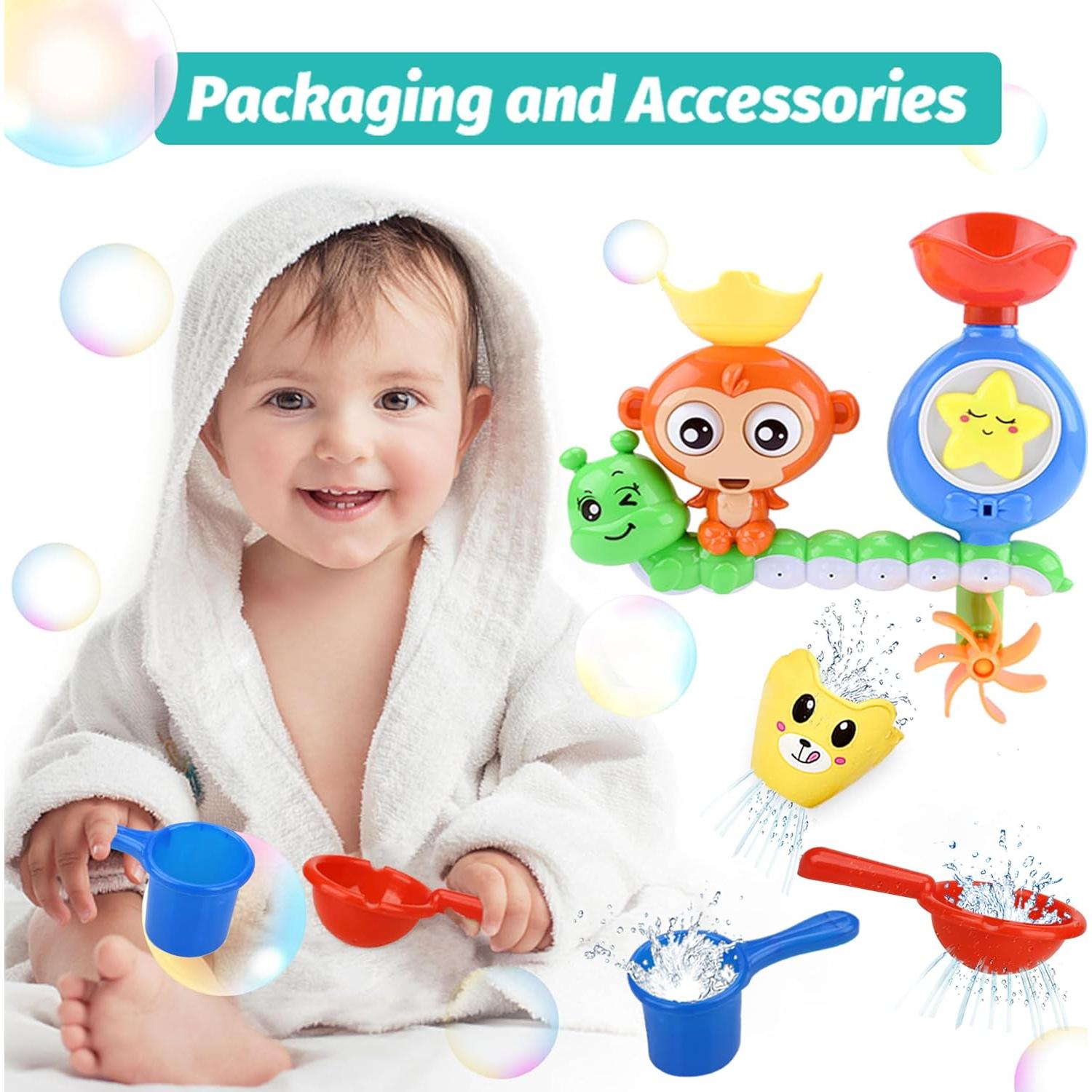 Juguete de baño para niños GOODLOGO Mono 22.5x23x8 cm