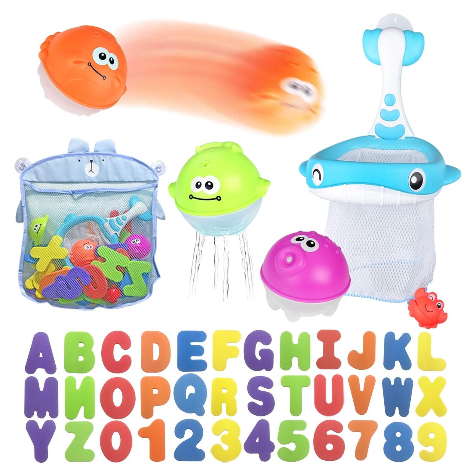 Conjunto de Juguetes de Baño Ingbaby con Letras y Números