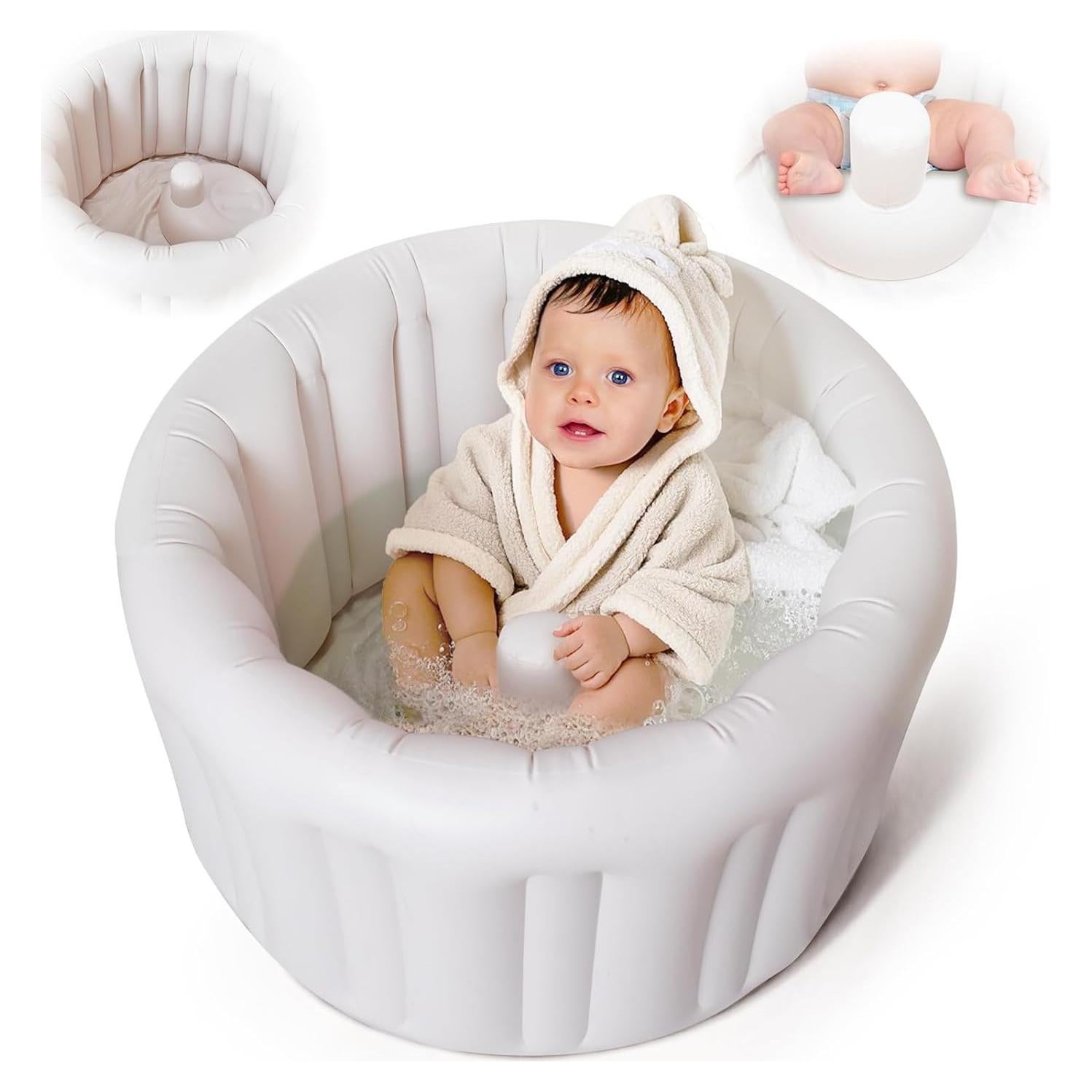 Asiento de Baño Inflable Hantaiwan para Bebés 12-24 Meses
