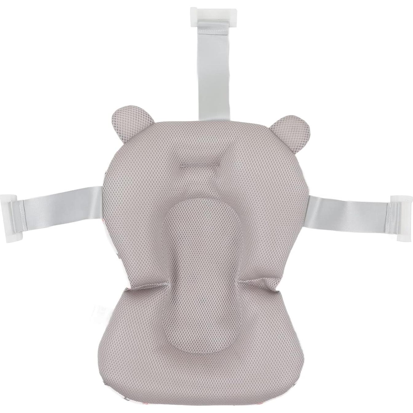 Cojín Antideslizante para Asiento de Baño Bebé Yosoo Estrellas Blancas