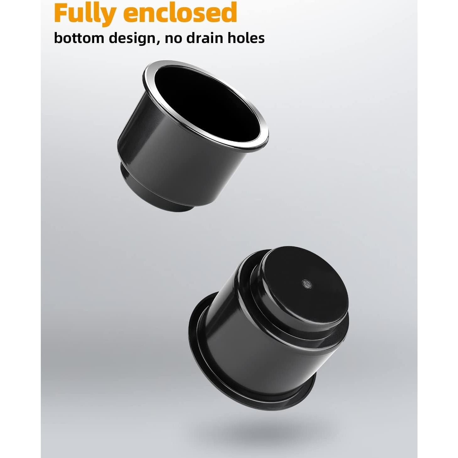 Insertos para Portavasos JoyTutus 2pcs Universal 9.5-10.4cm