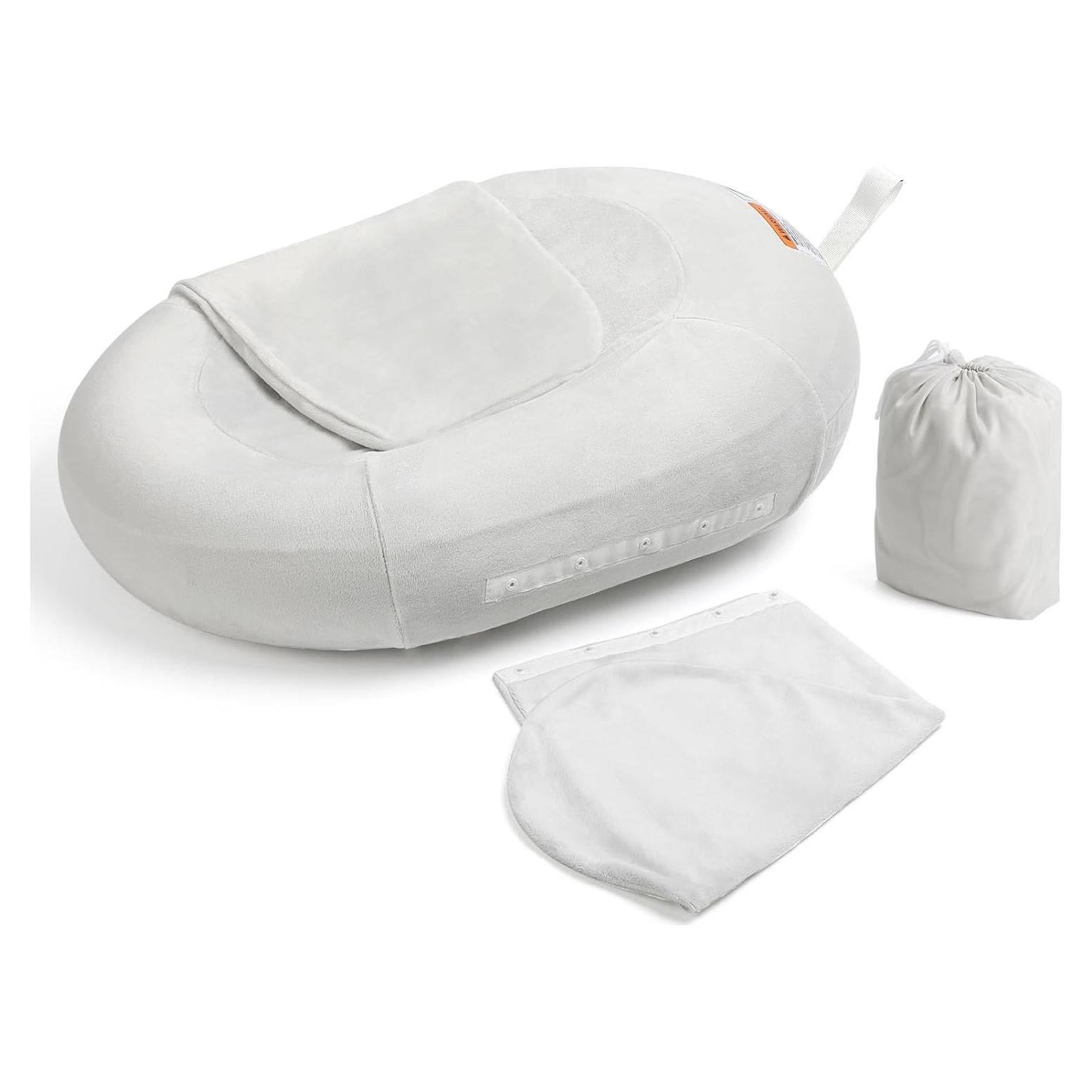 Bañera Inflable para Bebés NICEMER con Alas Desmontables