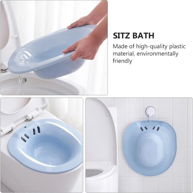 Bañera de Asiento Angoily para Cuidado Posparto 39.5x36.4cm