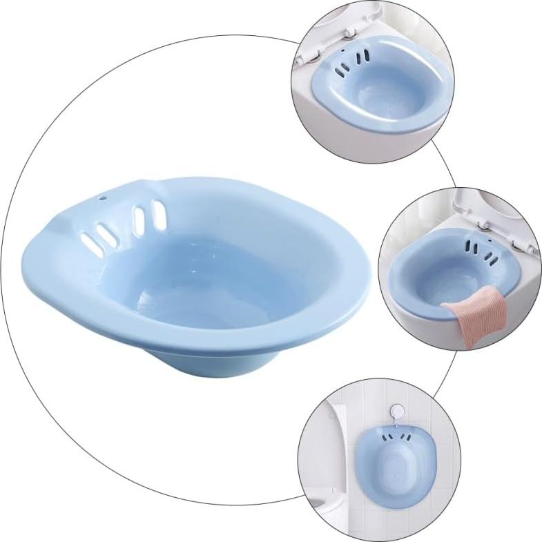 Bañera de Asiento Angoily para Cuidado Posparto 39.5x36.4cm