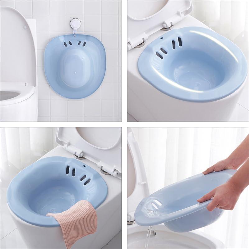 Bañera de Asiento Angoily para Cuidado Posparto 39.5x36.4cm