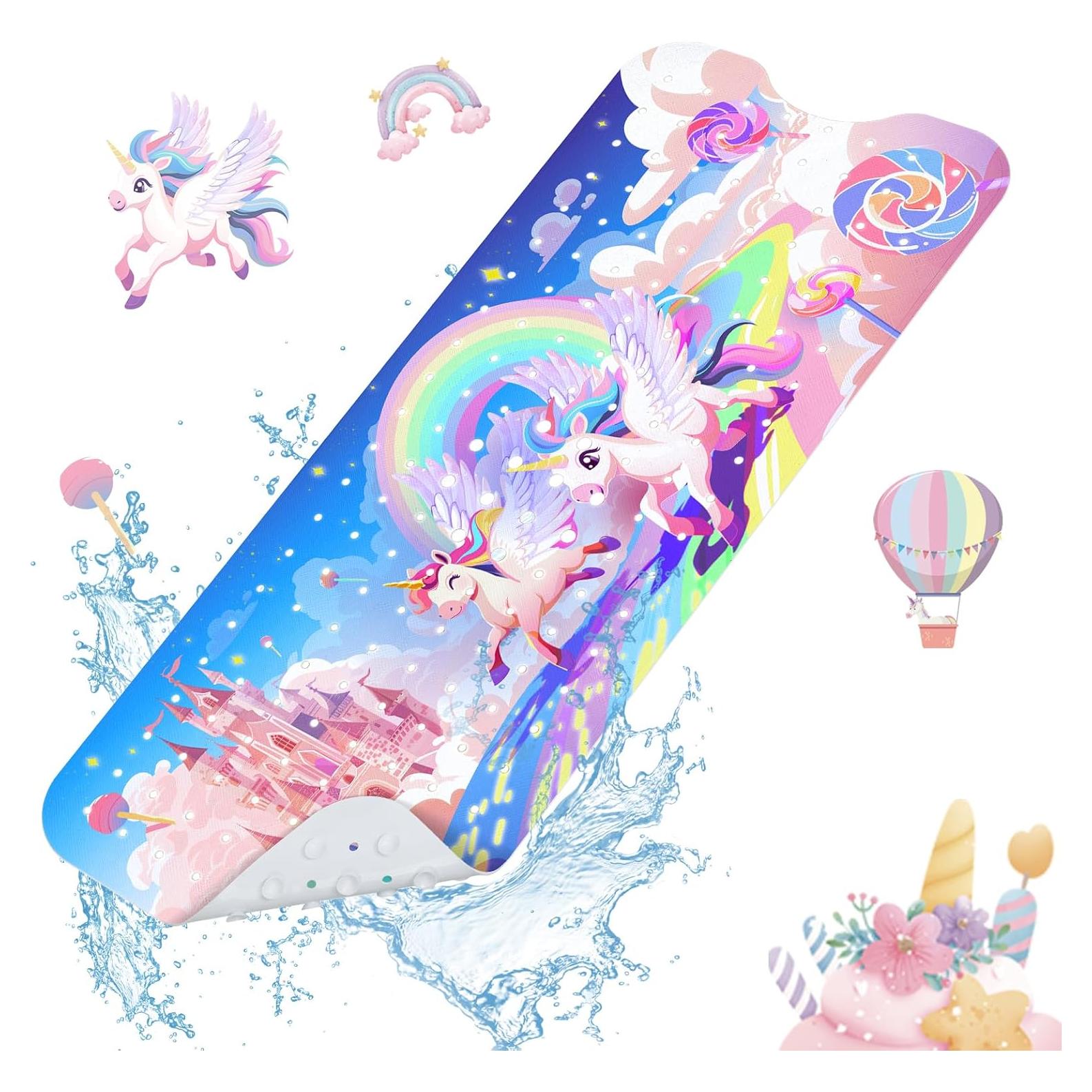 Alfombrilla de Baño Antideslizante SHUCHING Unicornio 101.6x40.6cm